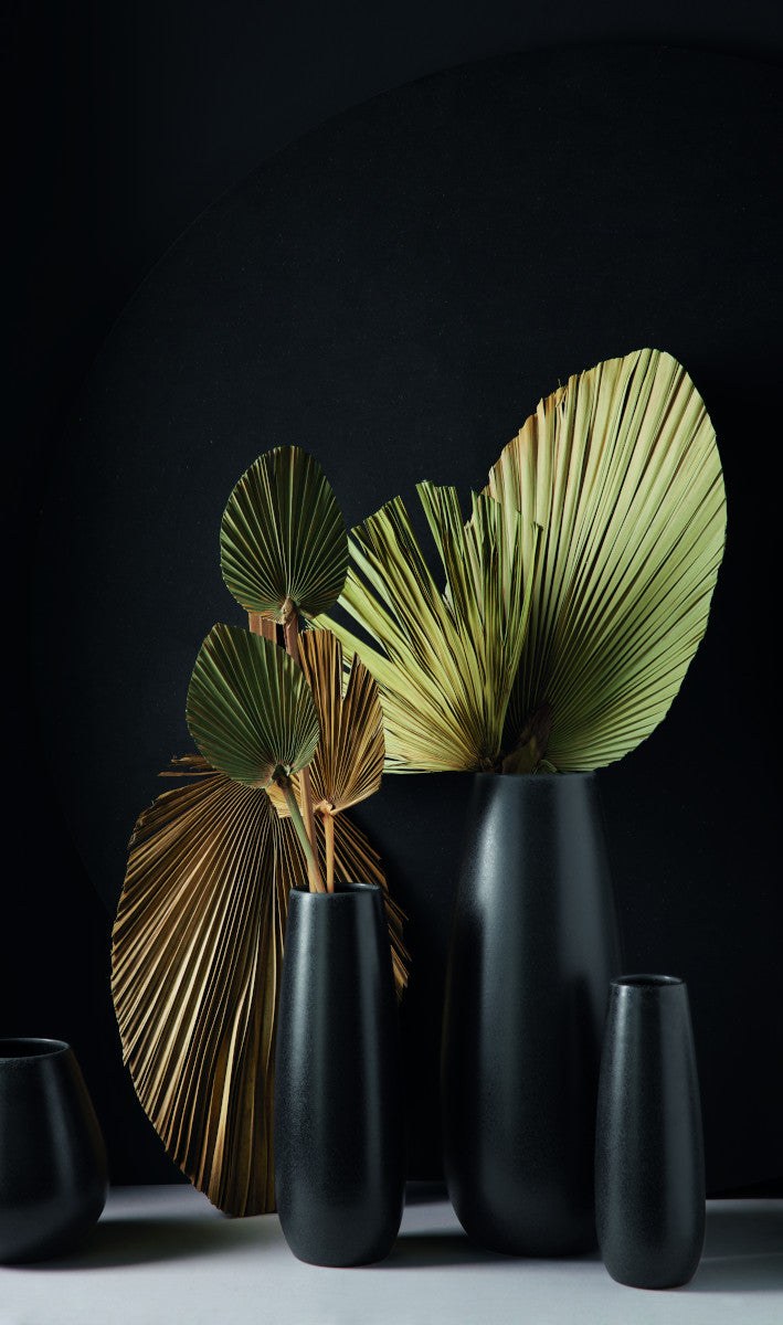 ASA Ease Vase  black iron Ø 18 cm - Produktbild 3