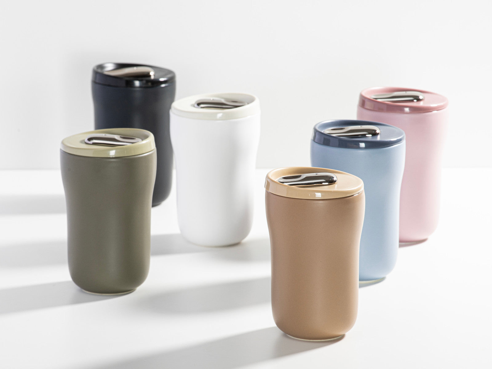 Ladelle ECO BREW II To-Go-Becher doppelwandig keramik beige 0,35l - Produktbild 2