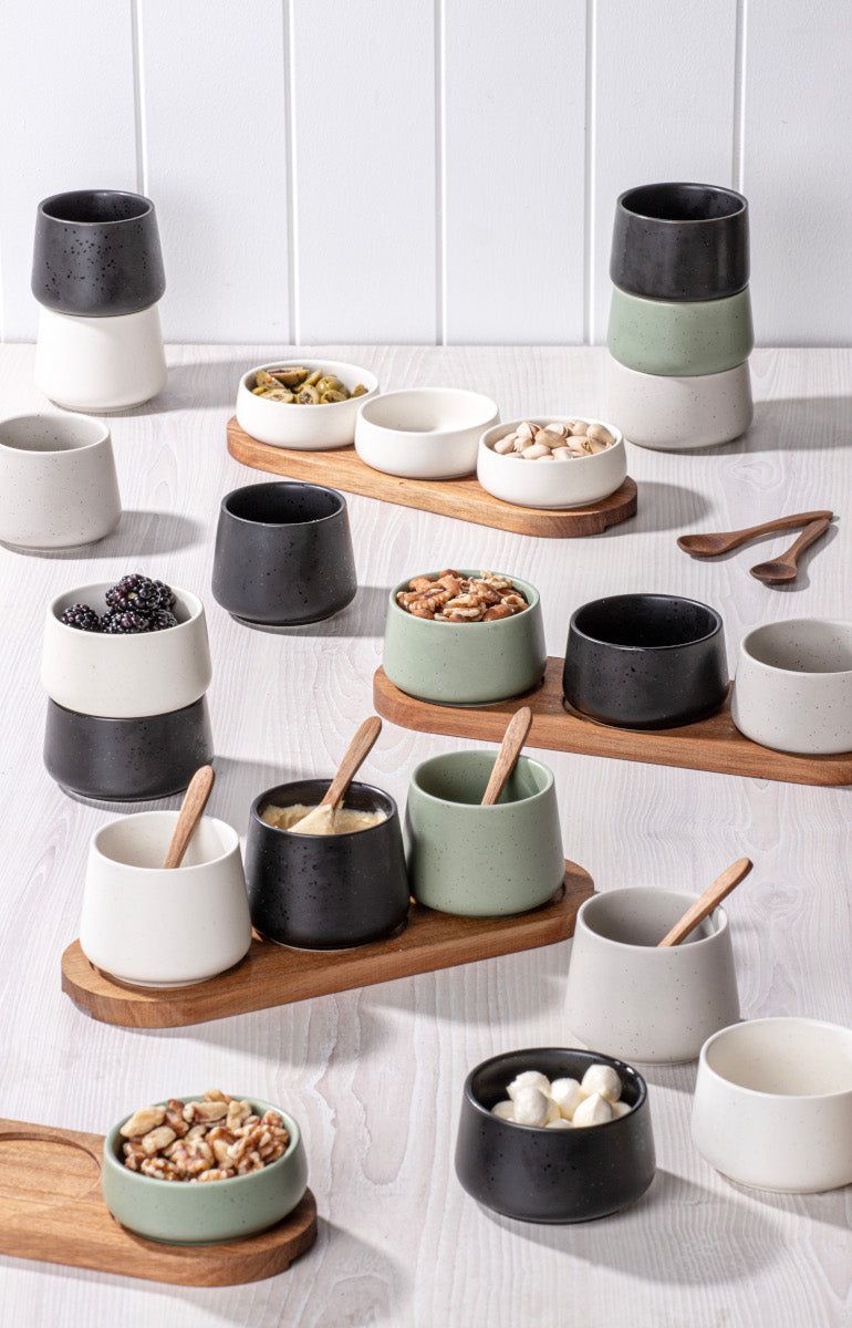 Ladelle ELEMENTS Schalenset mittel onyx Set3 - Produktbild 5