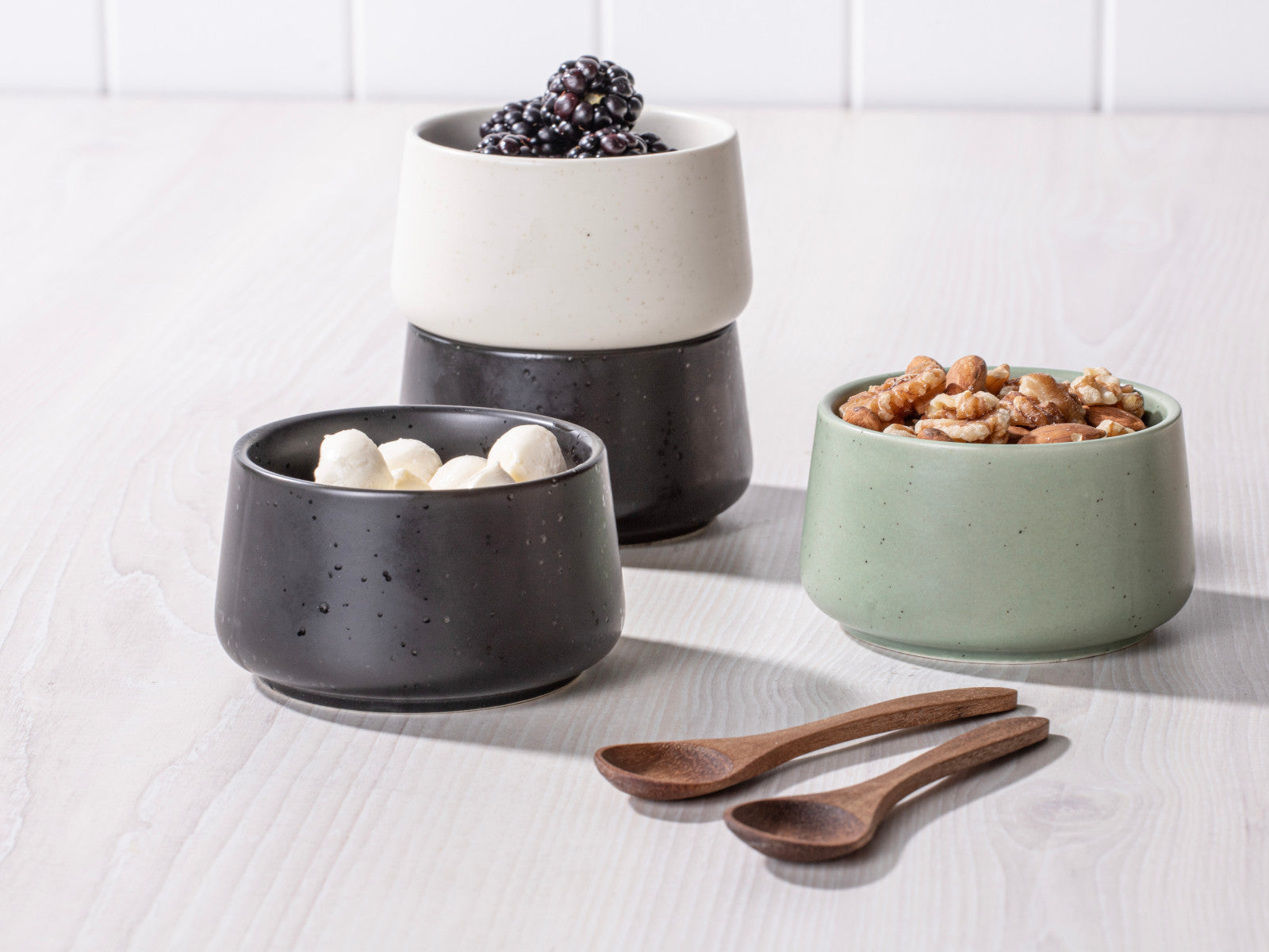 Ladelle ELEMENTS Schalenset mittel onyx Set3 - Produktbild 4