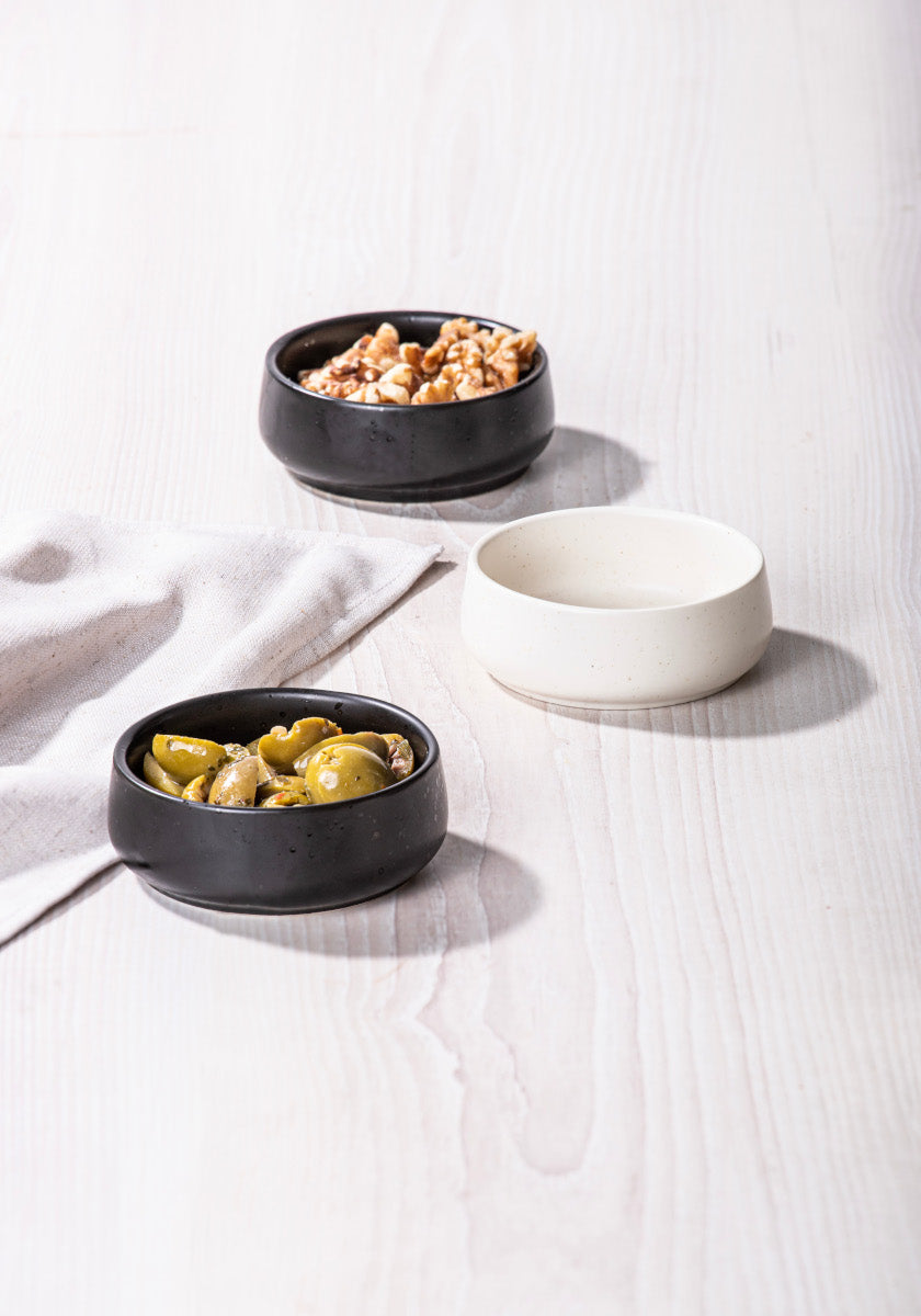 Ladelle ELEMENTS Schalenset flach onyx Set3 - Produktbild 3