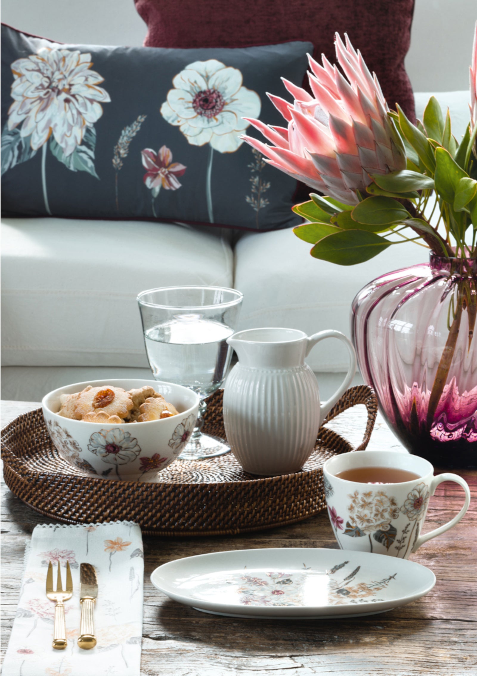 Greengate Lillith Frühstücksteller weiss 20,5cm - Produktbild 2