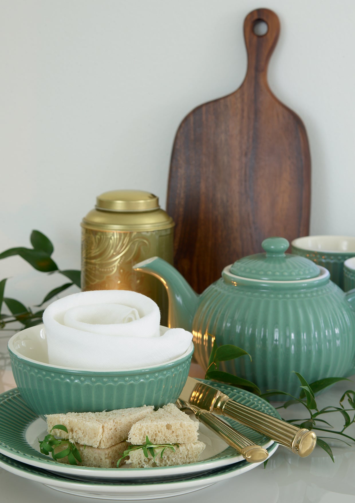 Greengate Alice Mini Bowl dusty green 8,5cm - Produktbild 3
