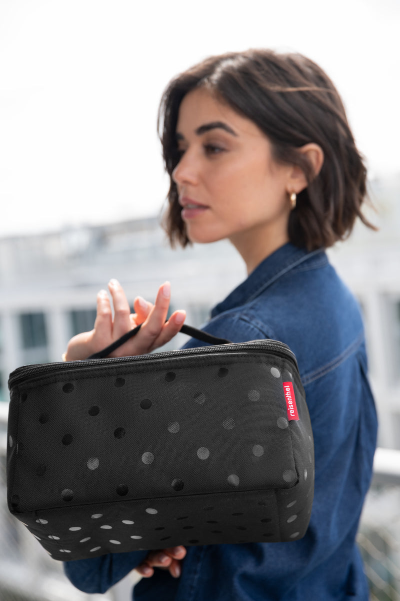 reisenthel beautycase glossy dots black - Produktbild 4