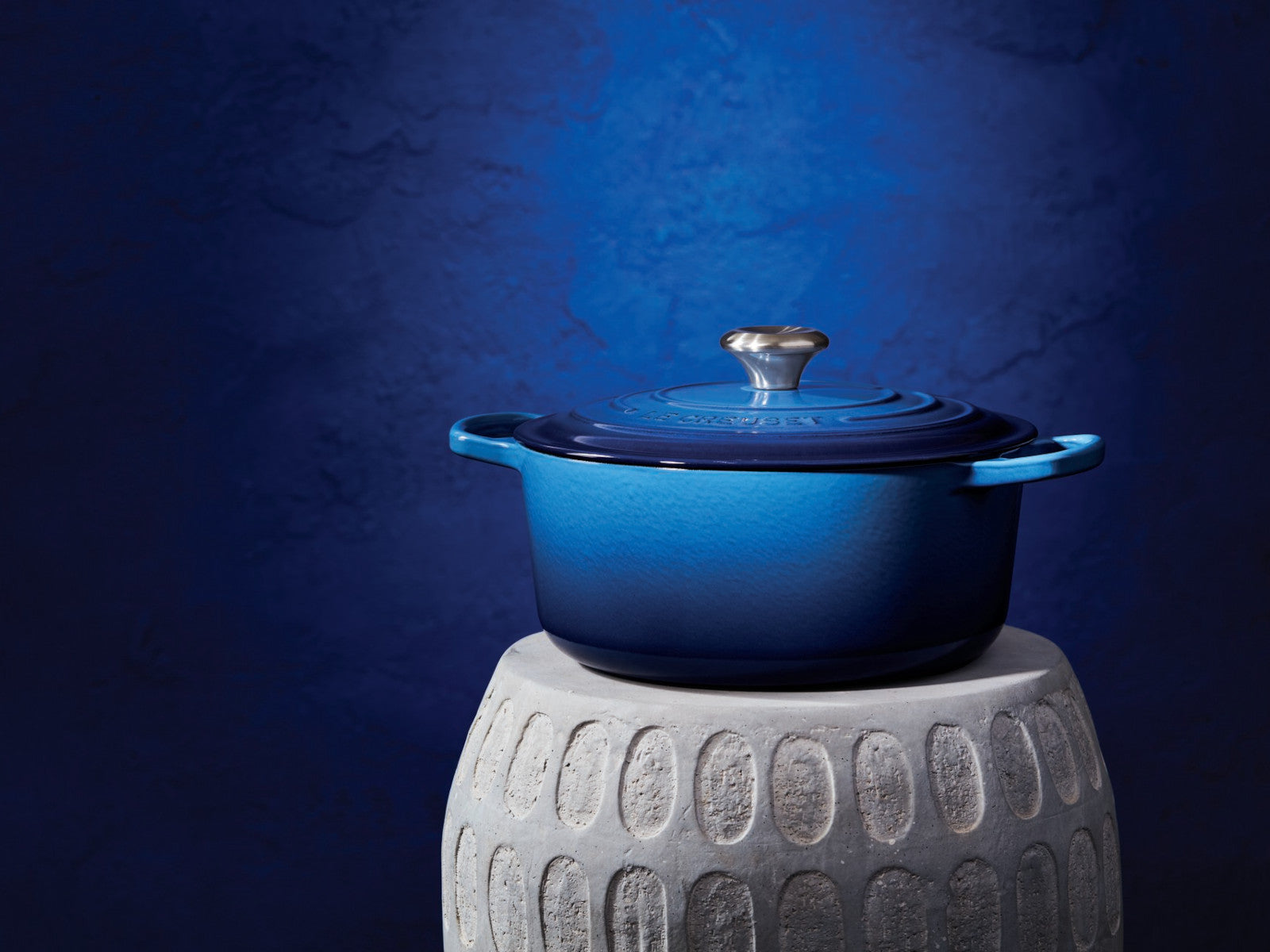 Le Creuset Bräter Signature oval azure 33cm - Produktbild 6
