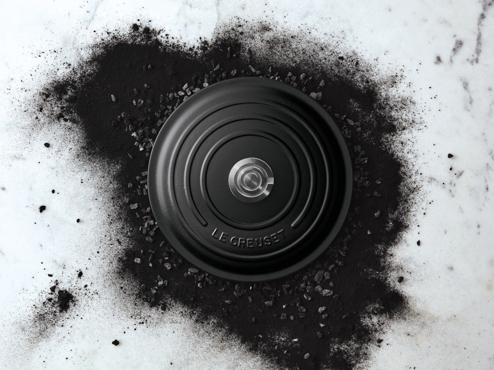 Le Creuset Bräter Signature oval schwarz matt 35cm - Produktbild 7