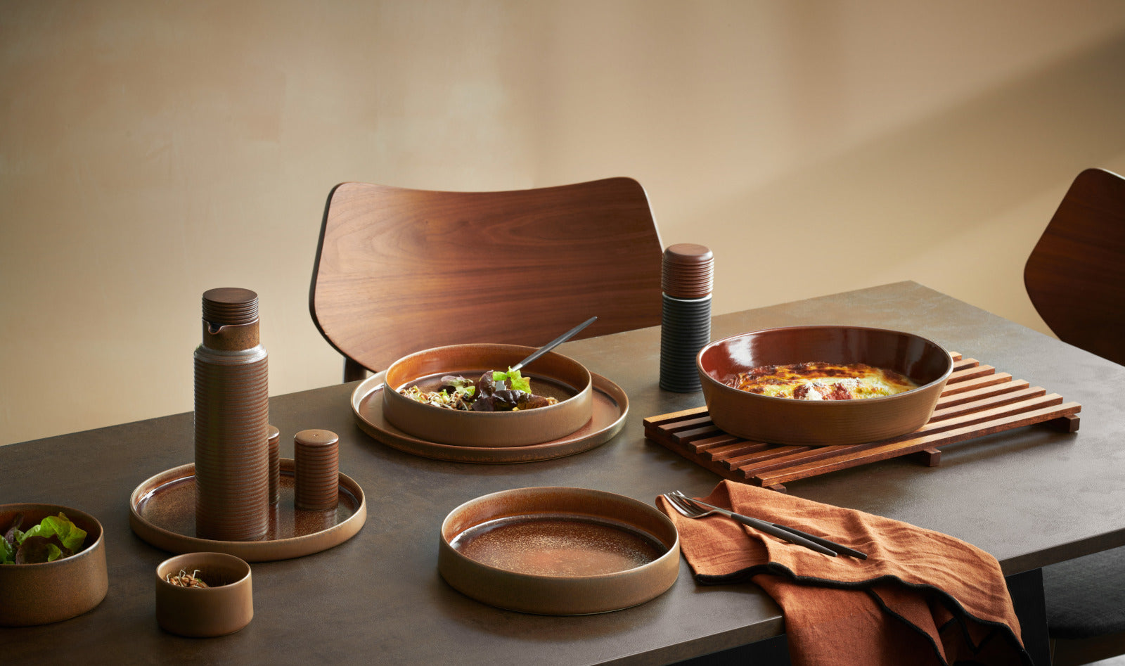 ASA kitchen'art Salz-/Pfefferstreuer Set brown 6,5cm - Produktbild 3
