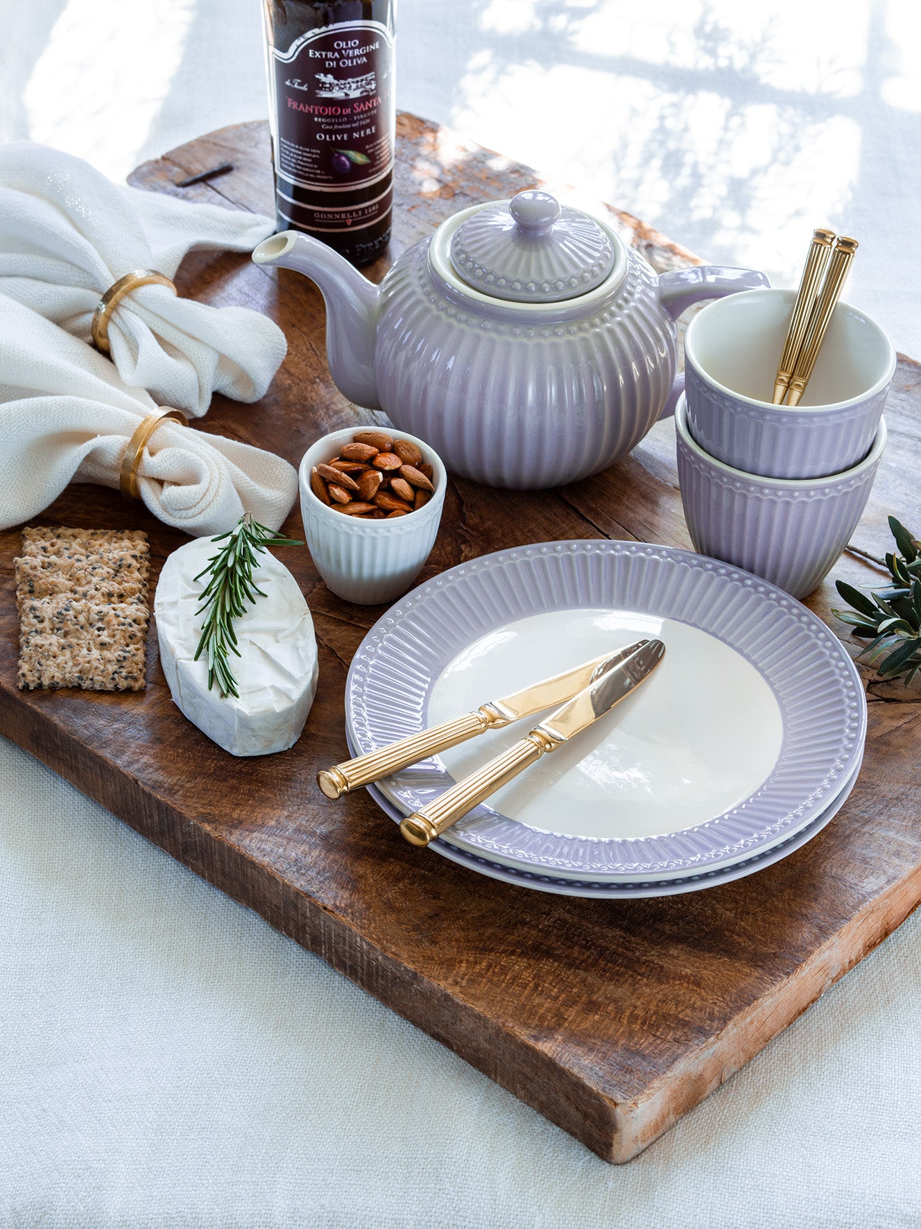 Greengate Alice Speiseteller lavender 26,5 cm 6tlg - Produktbild 4