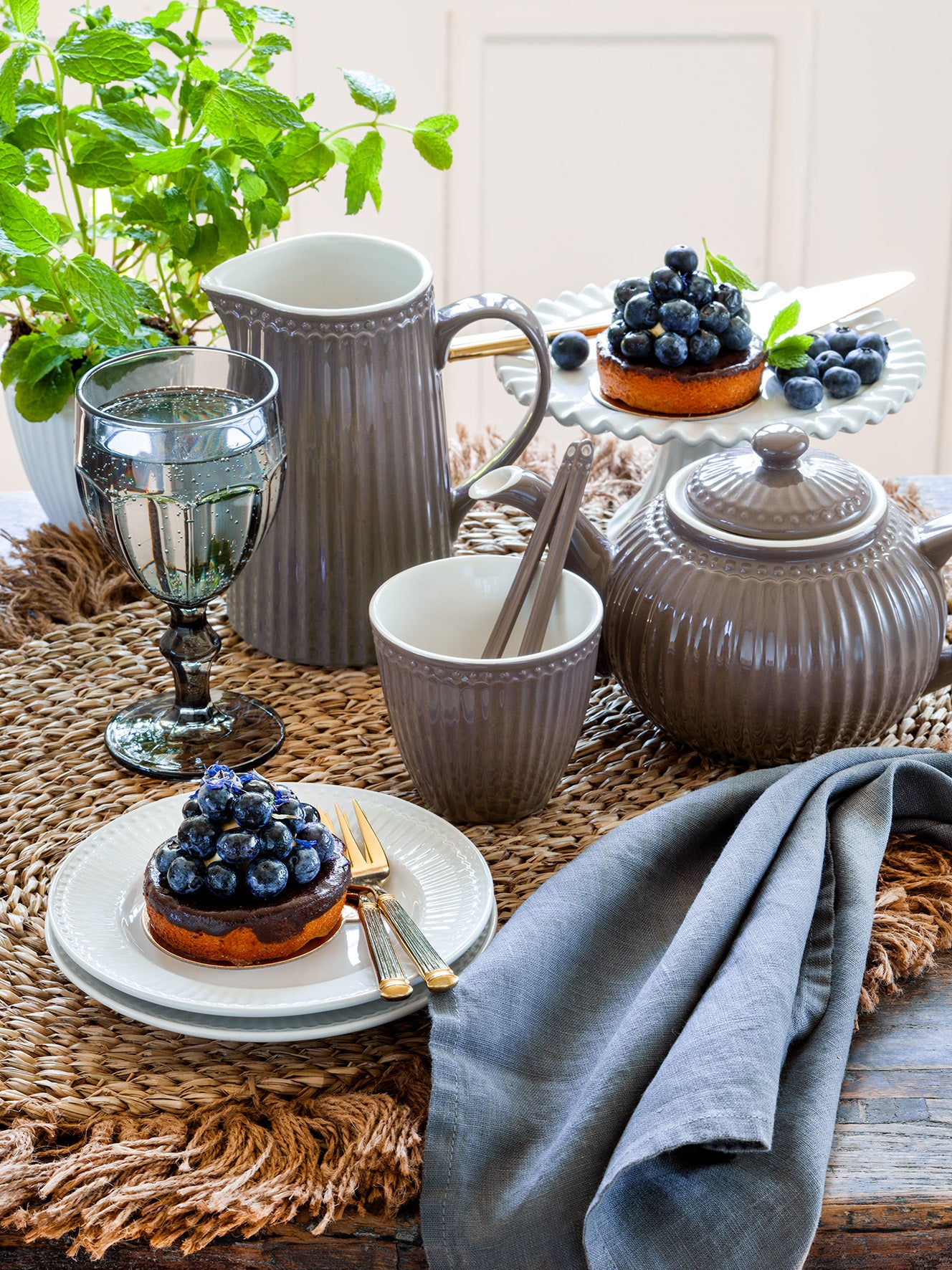 Greengate Alice Frühstücksset hazelnut brown 6tlg - Produktbild 5