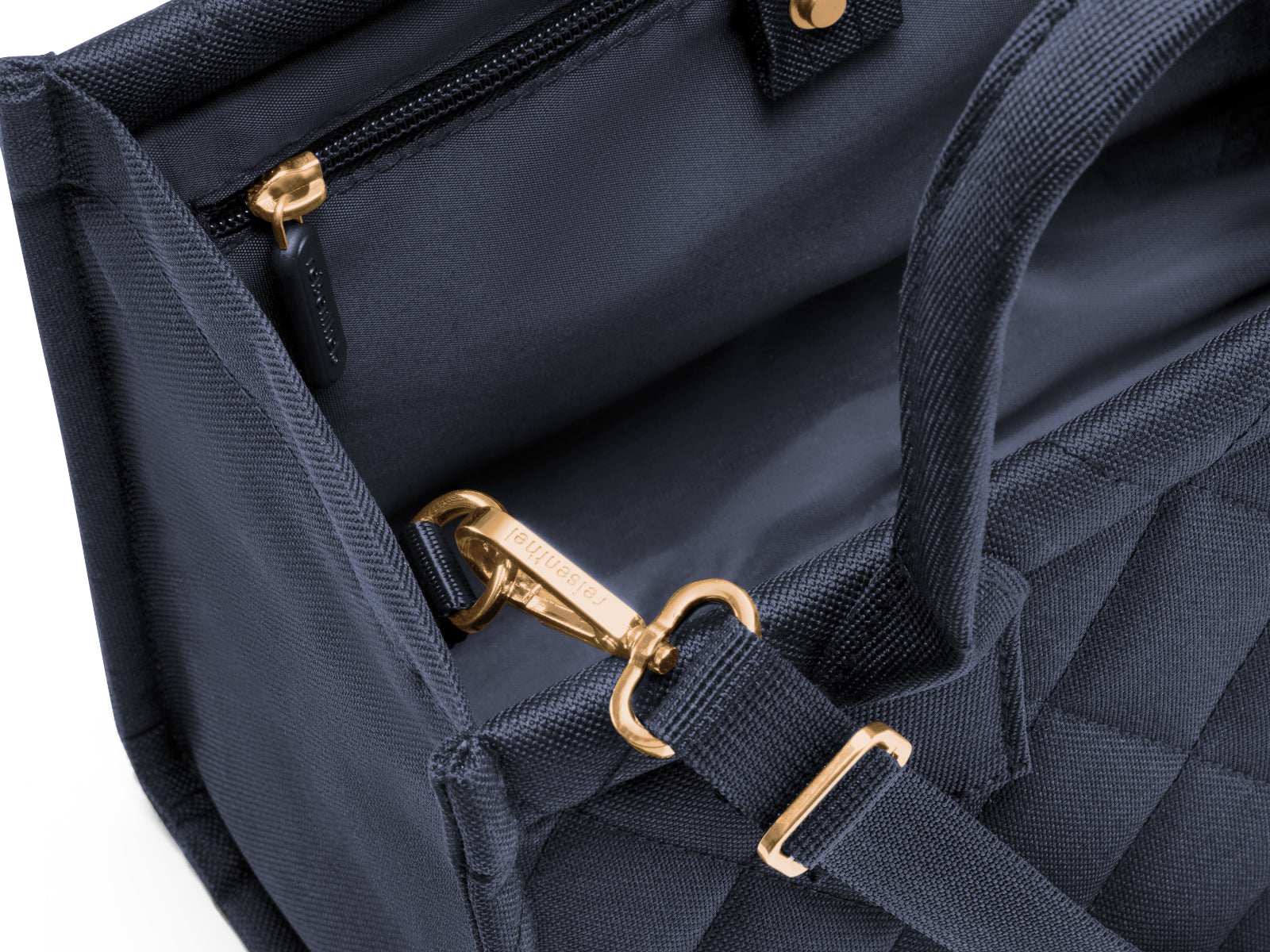 reisenthel daily shopper XS rhombus midnight gold - Produktbild 3