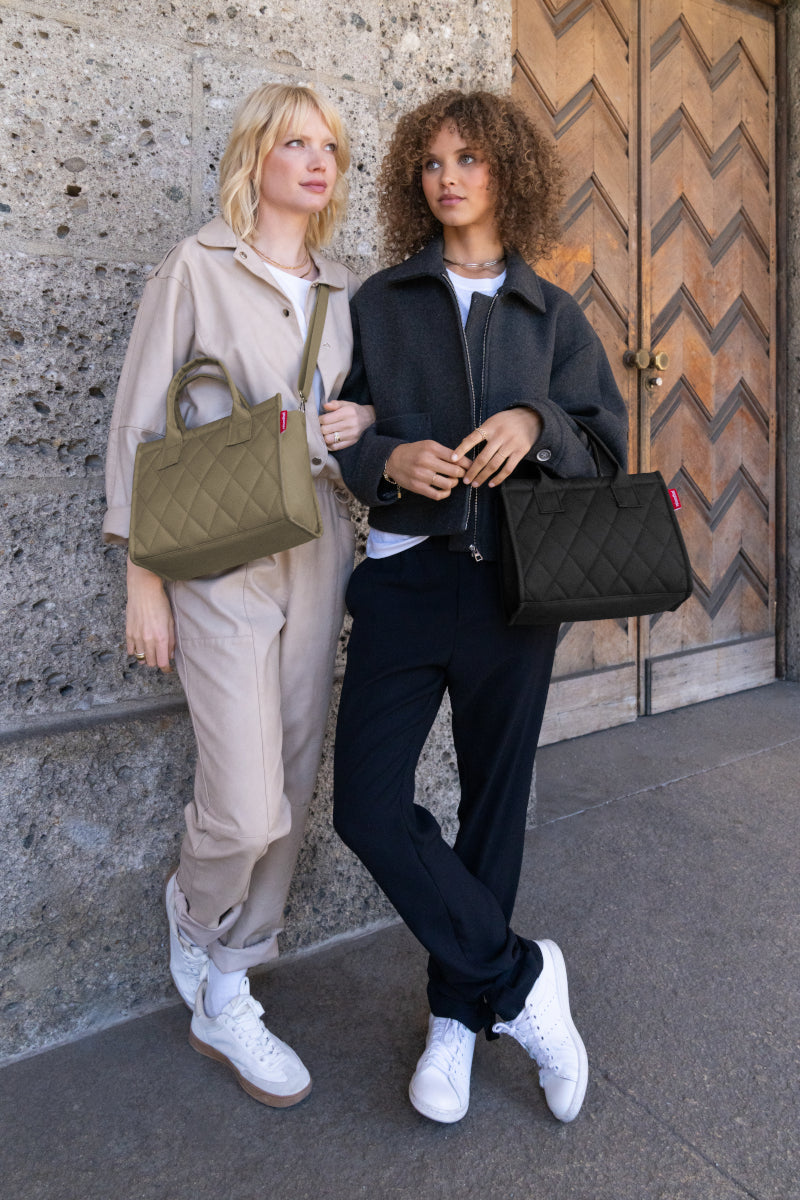 reisenthel daily shopper XS rhombus olive - Produktbild 4