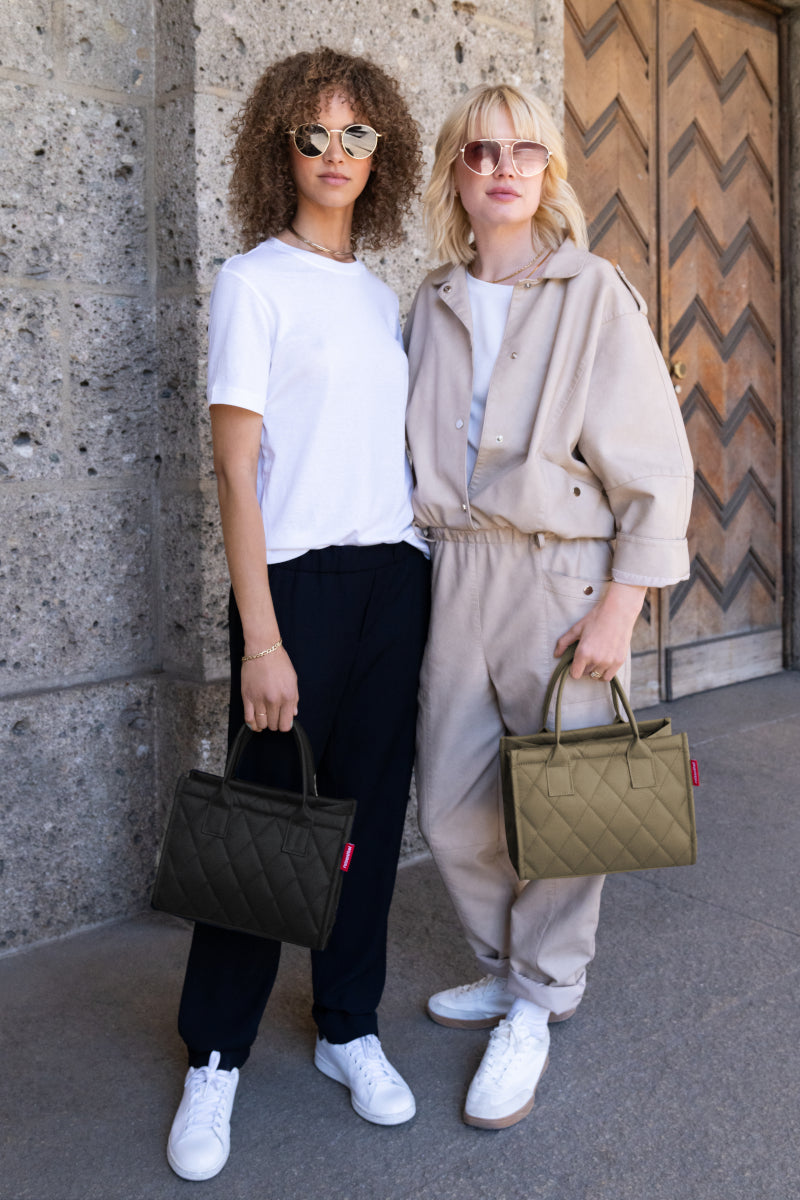 reisenthel daily shopper XS rhombus olive - Produktbild 6
