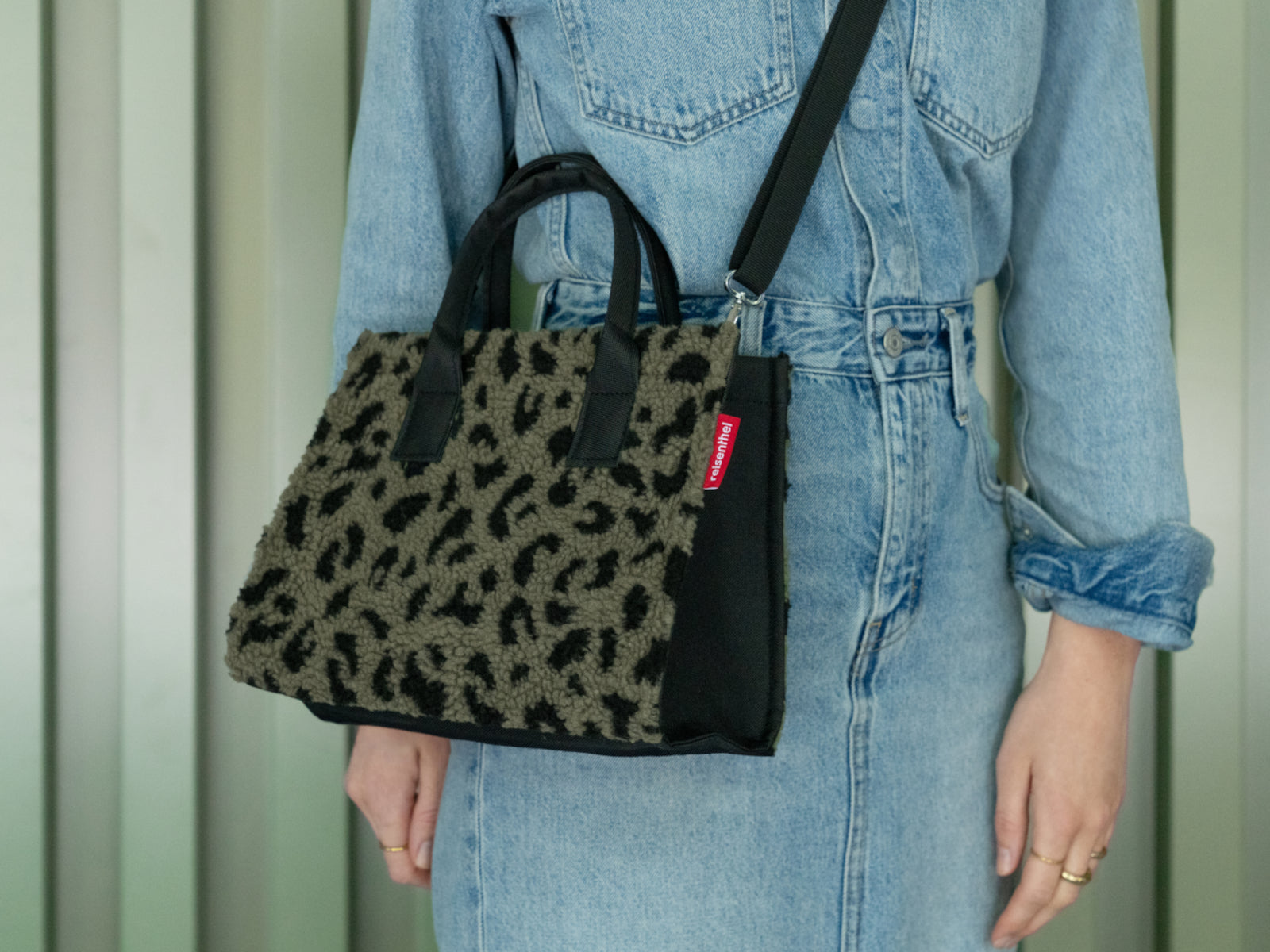 reisenthel daily shopper XS teddy leo olive - Produktbild 5