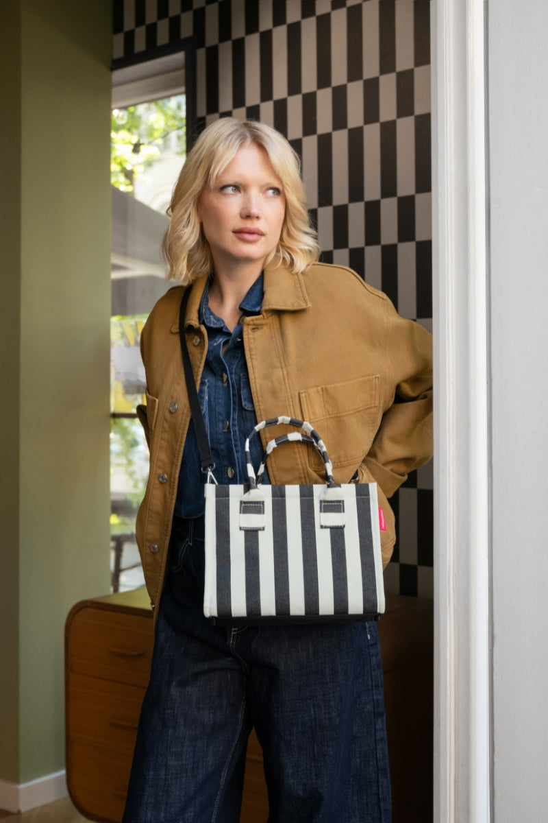 reisenthel daily shopper XS summerstripes black - Produktbild 5