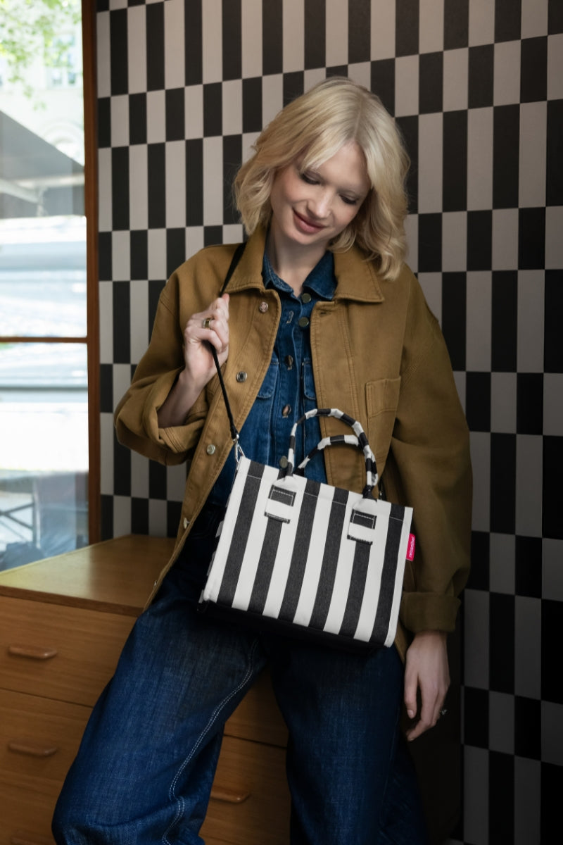 reisenthel daily shopper XS summerstripes black - Produktbild 6