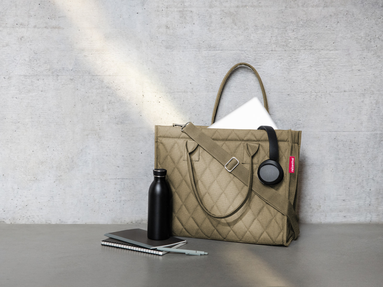 reisenthel daily shopper business rhombus olive - Produktbild 12
