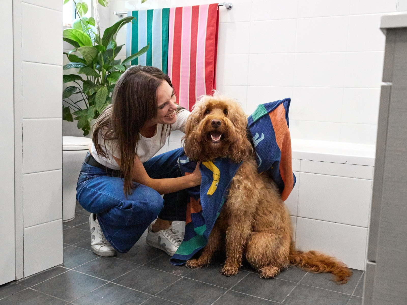 Dock & Bay Hundehandtuch L Go Long 120x70cm - Produktbild 10
