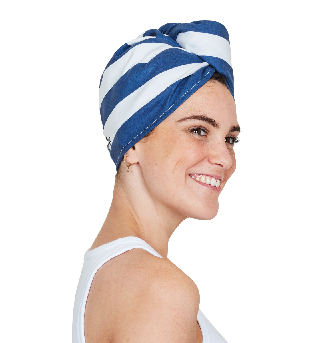 Dock & Bay Hair Wraps One Size Whitsunday Blue 63x26cm - Produktbild 6