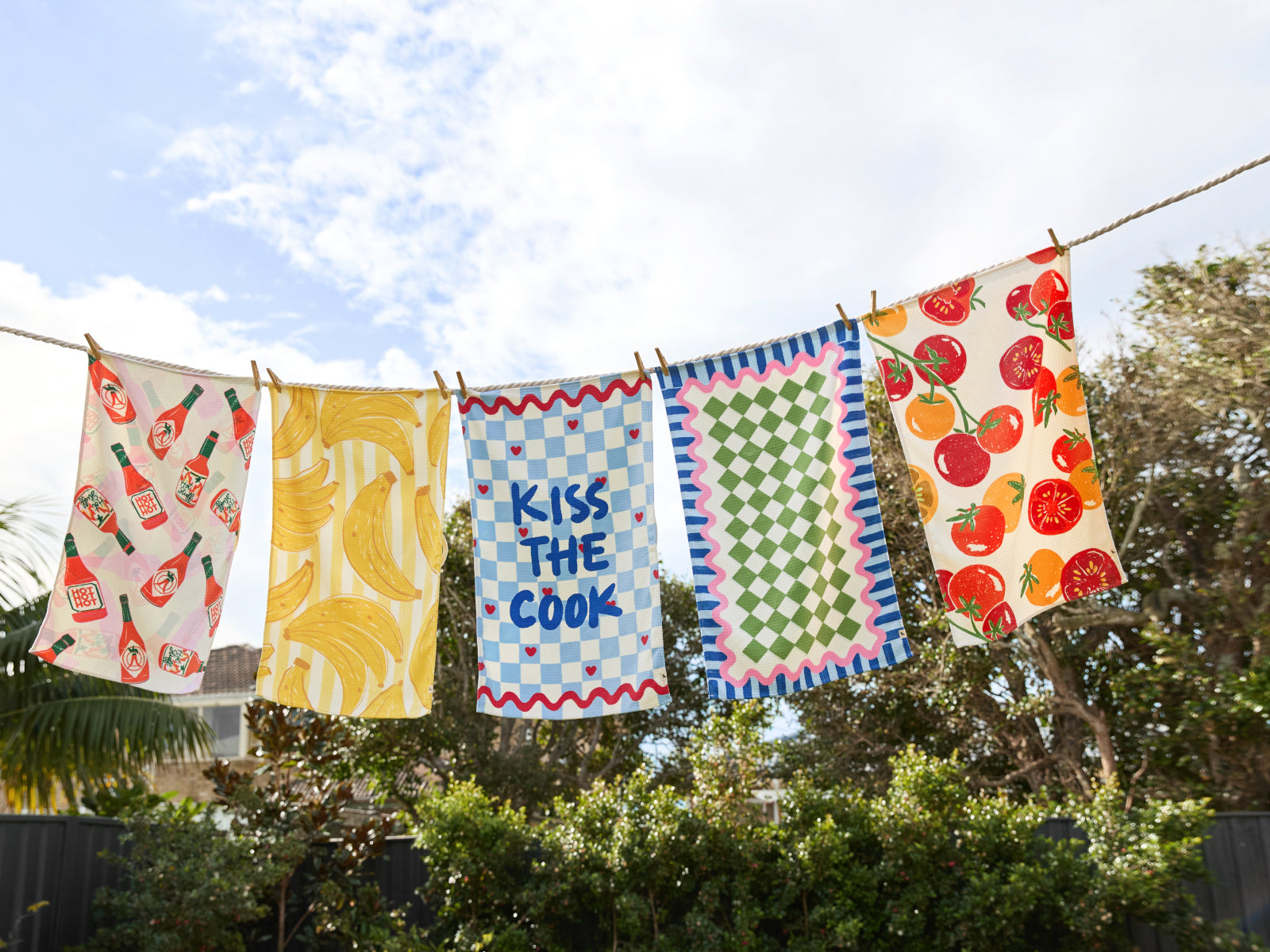 Dock & Bay Geschirrhandtuch Feeling Saucy 75x45cm - Produktbild 8