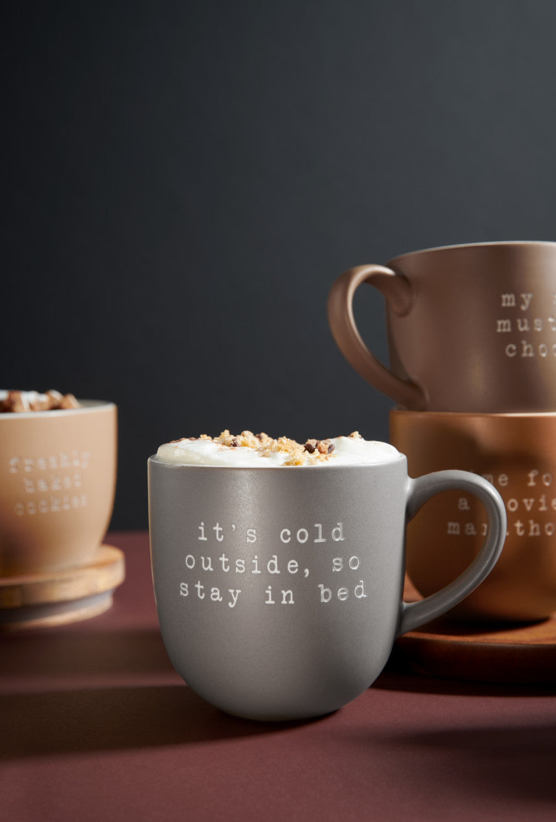 ASA hey! Henkelbecher not a morning person grau 0,35l - Produktbild 5