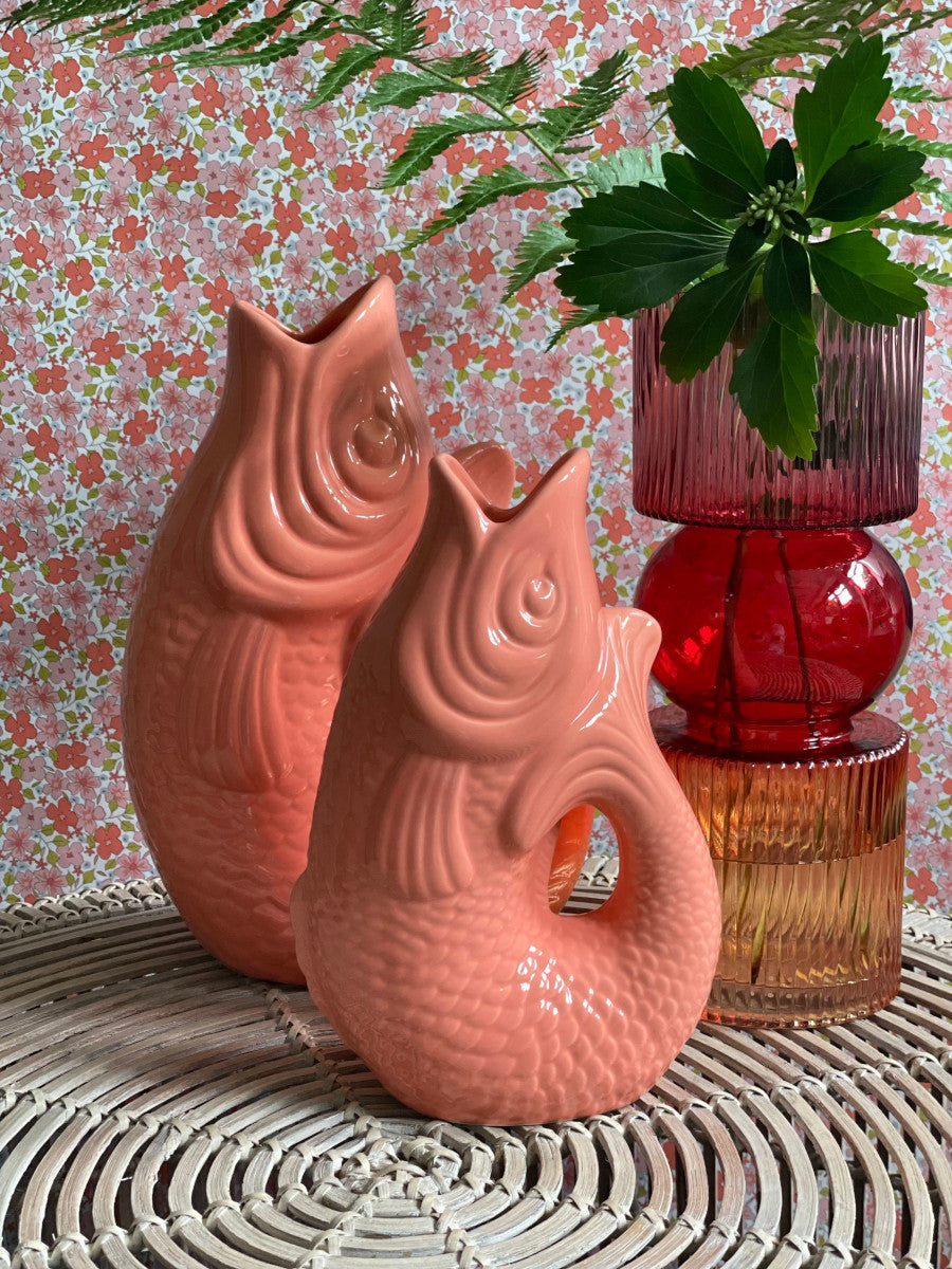 Giftcompany Monsieur Carafon Vase / Karaffe Fisch L salmon 2,7l - Produktbild 2
