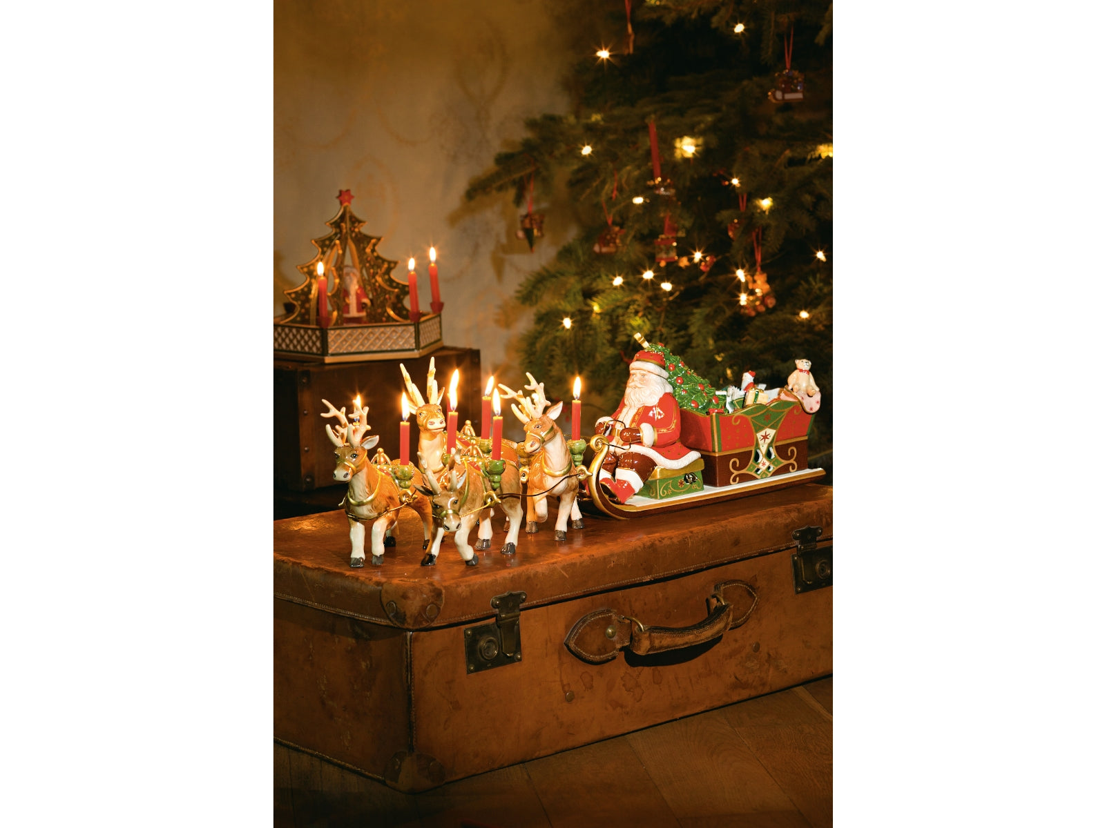 Villeroy & Boch Christmas Toys Memory Santa's Schlittenfahrt 22 cm - Produktbild 4