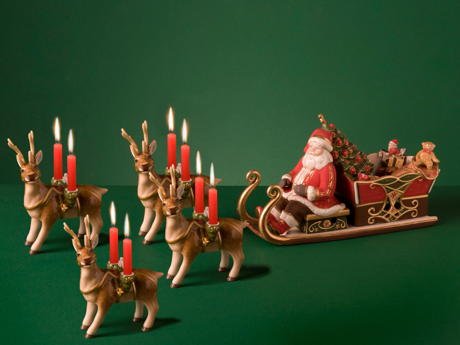 Villeroy & Boch Christmas Toys Memory Santa's Schlittenfahrt 22 cm - Produktbild 5