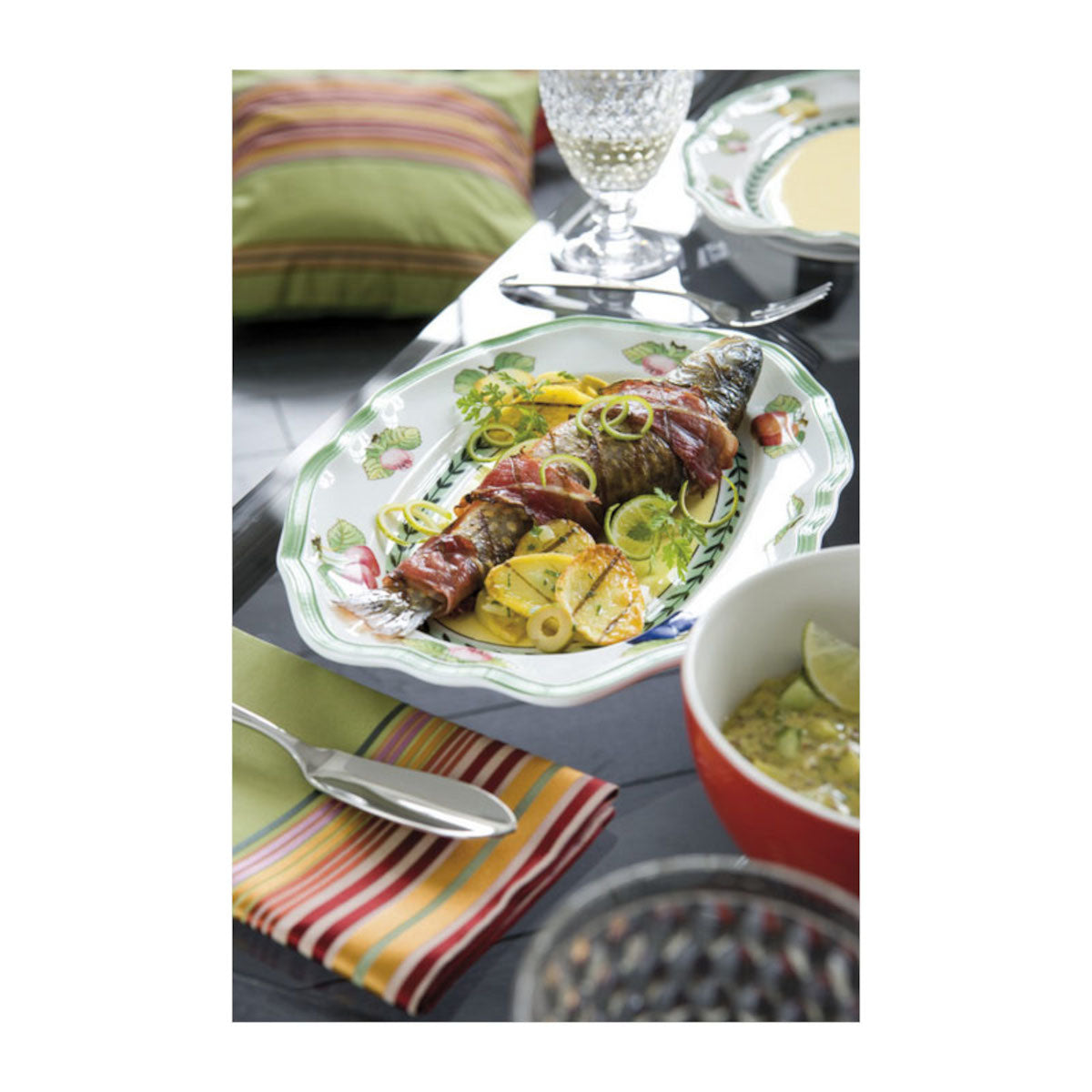 Villeroy & Boch French Garden Fleurence Platte oval 37 cm - Produktbild 2