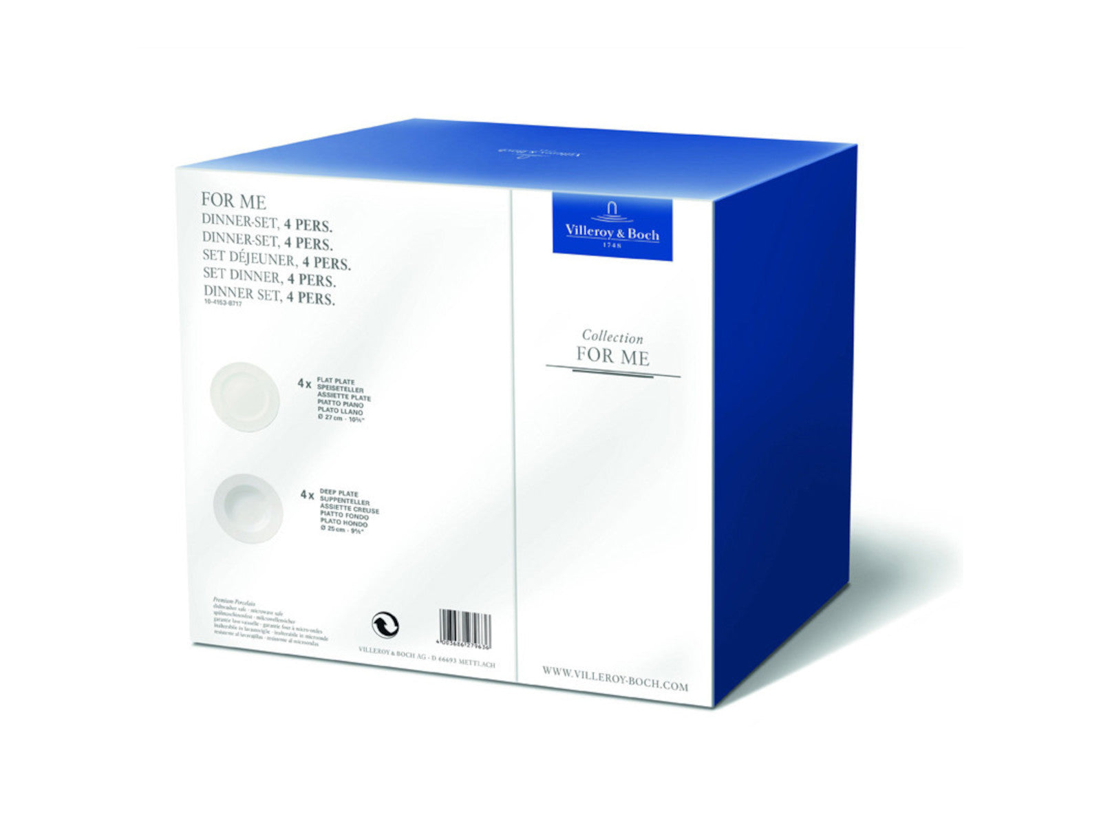 Villeroy & Boch For Me Dinner-Set 4 Personen - Produktbild 2