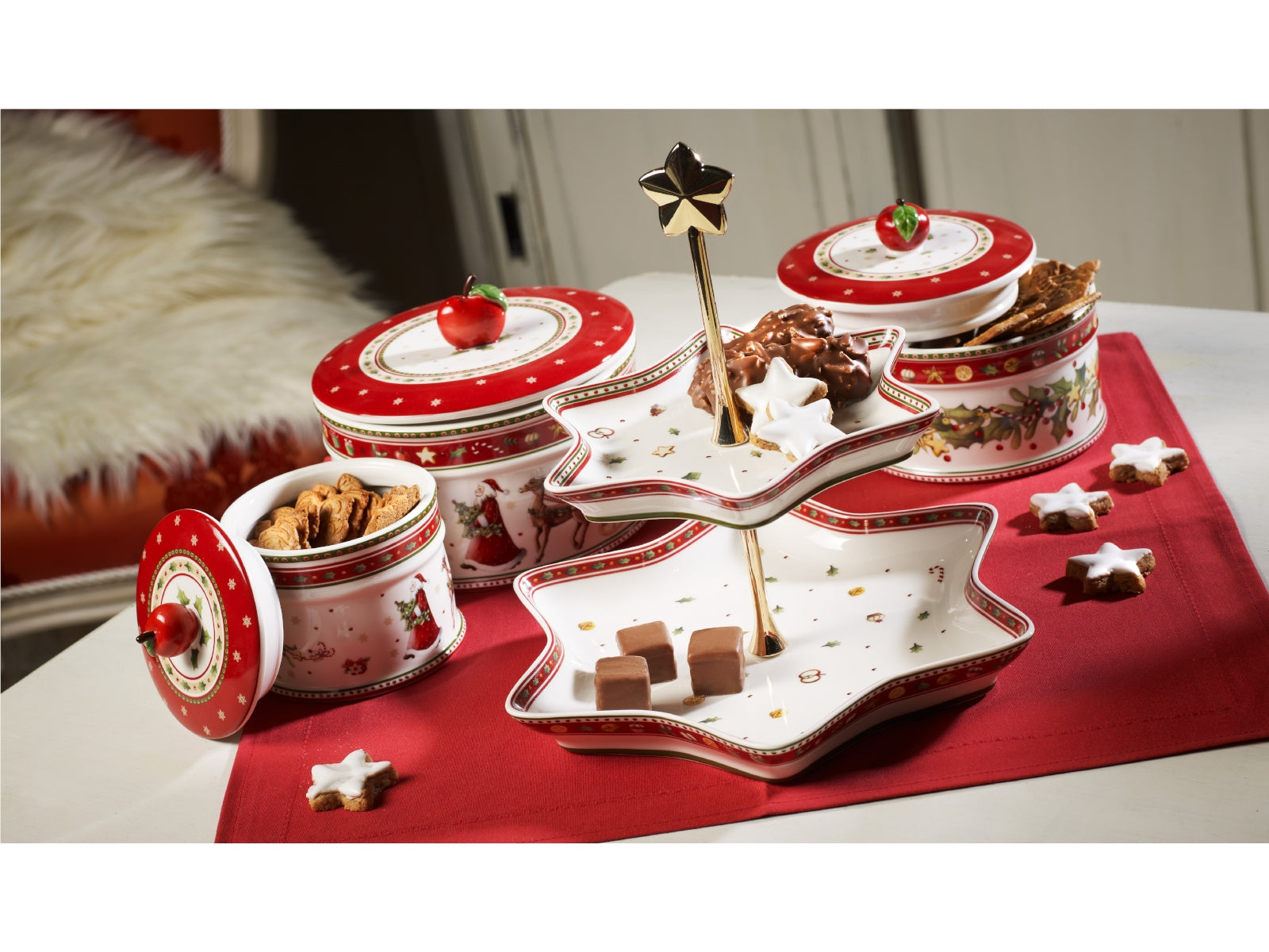 Villeroy & Boch Winter Bakery Delight Gebäckdose mittel - Produktbild 4