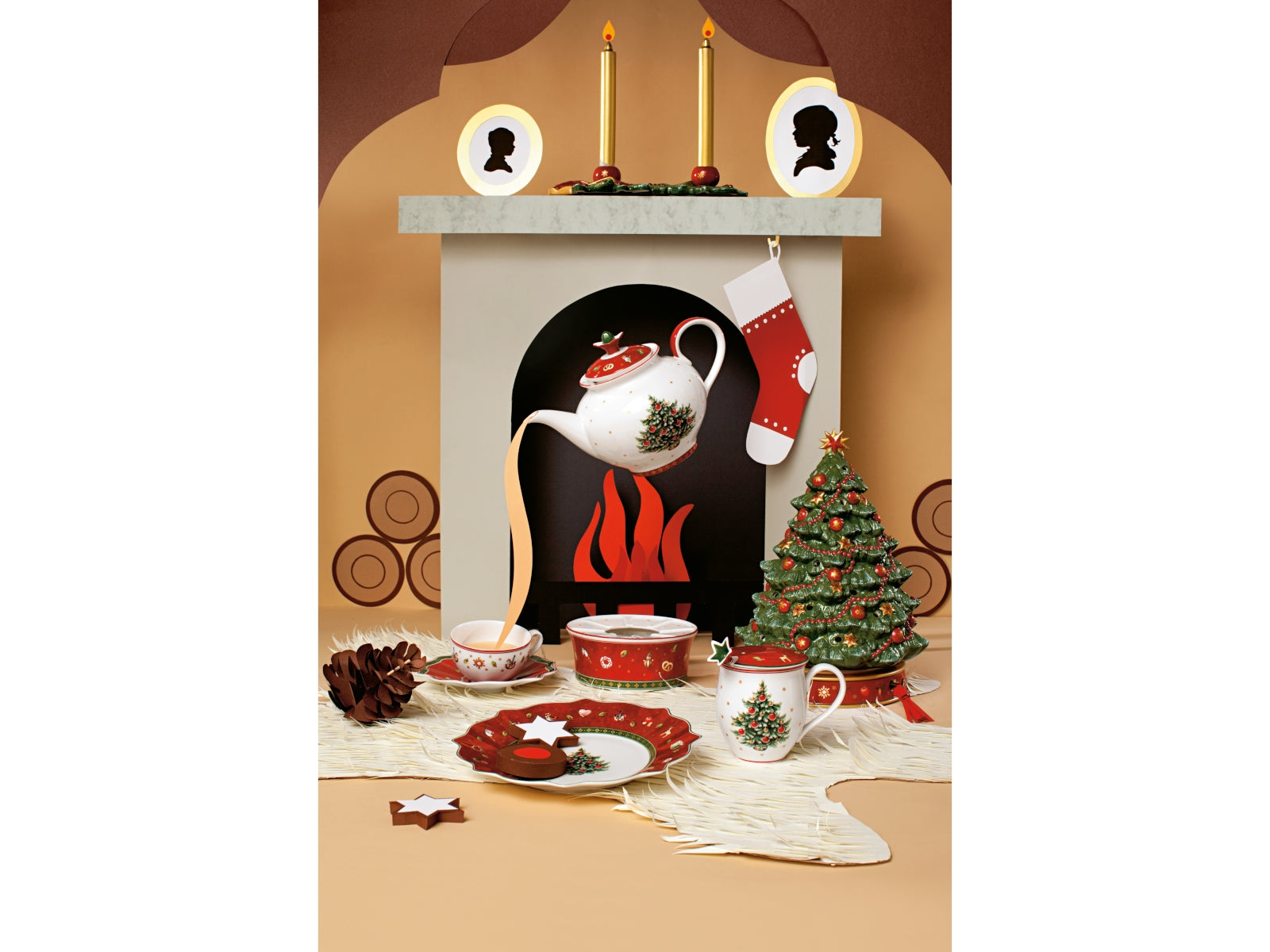 Villeroy & Boch Toy's Delight Weihnachtsbaum m. Spieluhr 33 cm - Produktbild 4