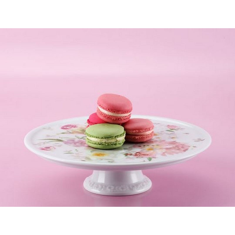 Rosenthal Maria Pink Rose Platte auf Fuß klein - Produktbild 2