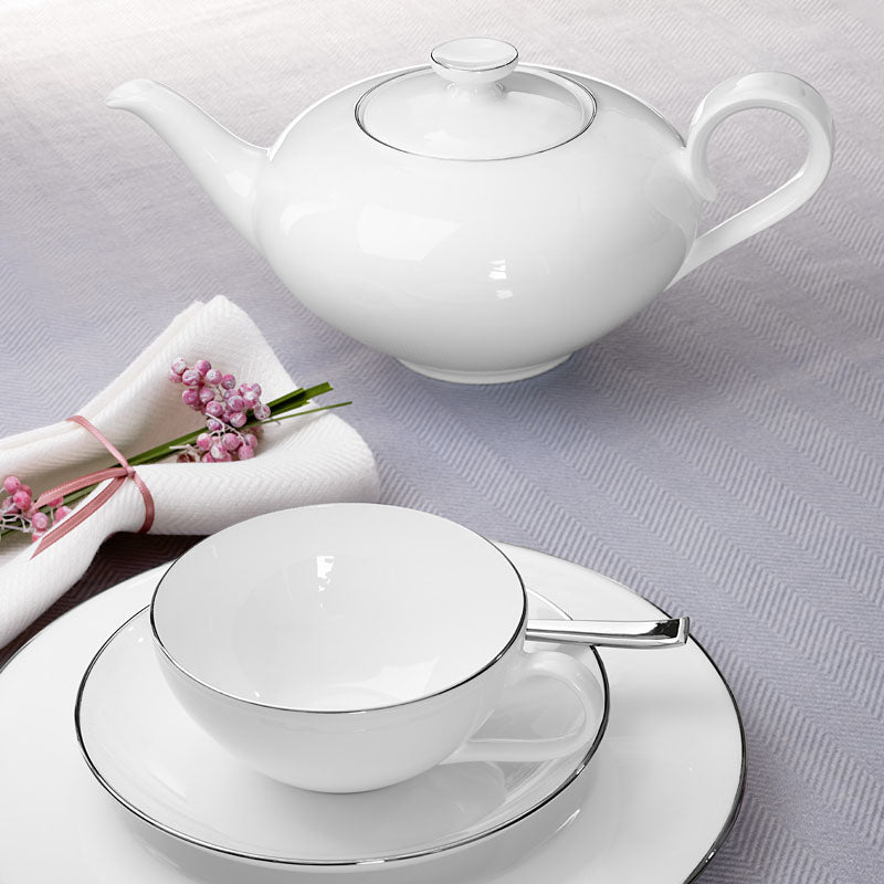 Villeroy & Boch Anmut Platinum No.1 Teetasse mit Untertasse 2tlg - Produktbild 2