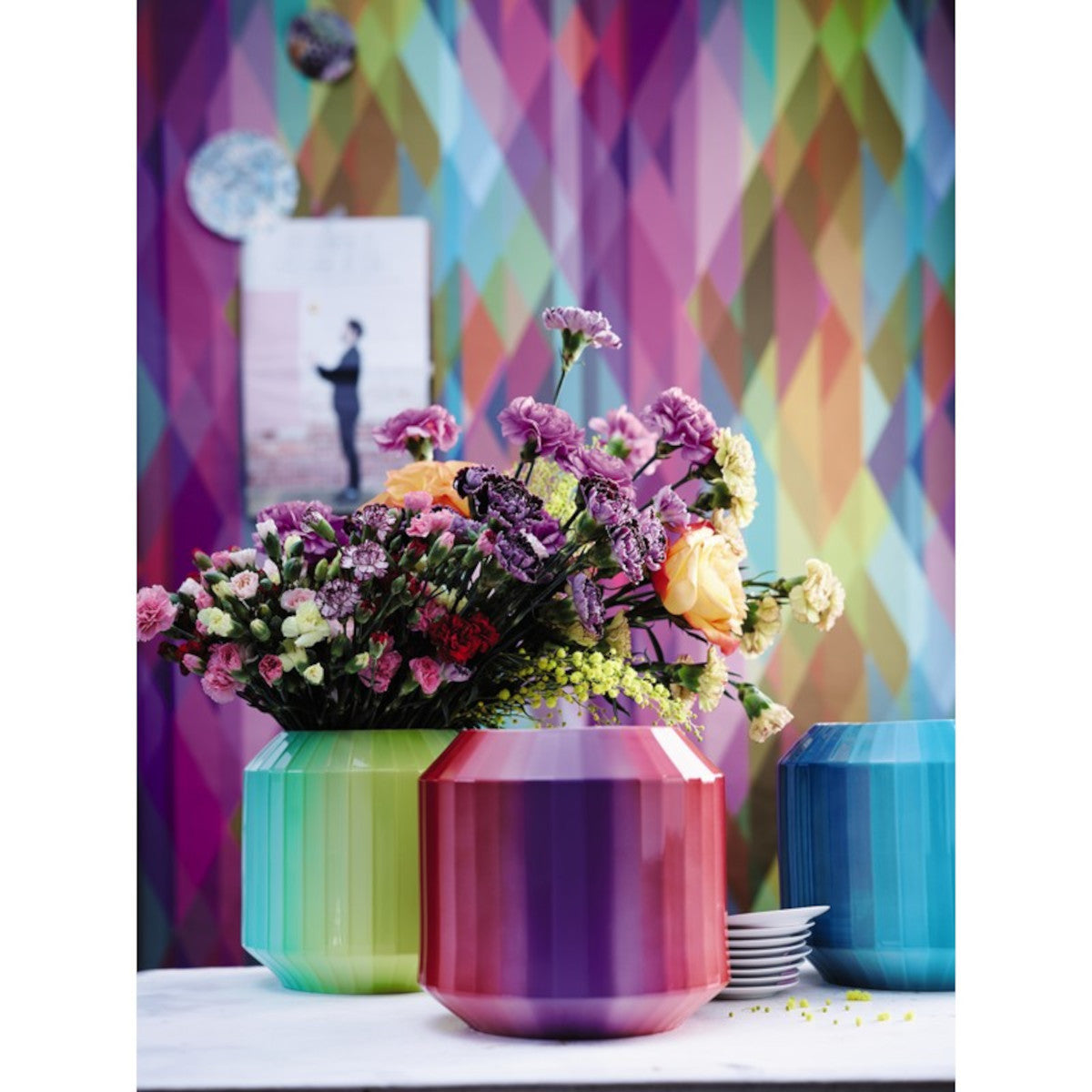 Rosenthal Hot Spots Flashy Red Vase 22 cm - Produktbild 2