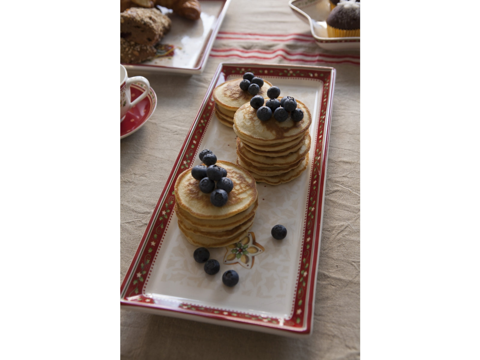 Villeroy & Boch Winter Bakery Delight Kuchenplatte rechteckig - Produktbild 2