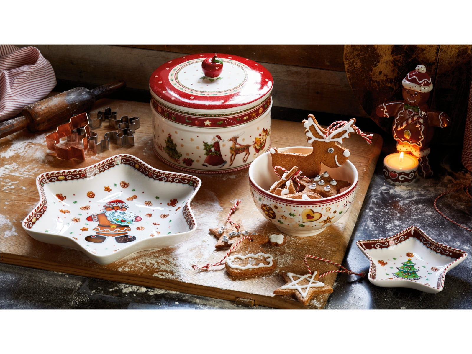 Villeroy & Boch Winter Bakery Delight Bol Sternschnuppe 0,65 l - Produktbild 2
