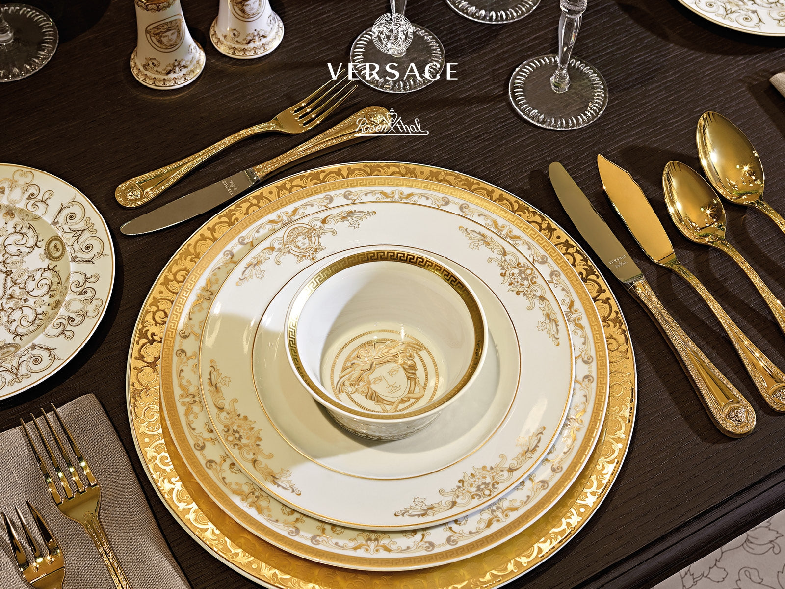 Versace Versace Medusa Gala Gold Platzteller 33 cm - Produktbild 2