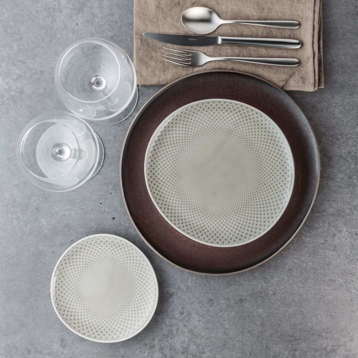Rosenthal Junto Pearl Grey Becher mit Henkel 0,38 l - Produktbild 3