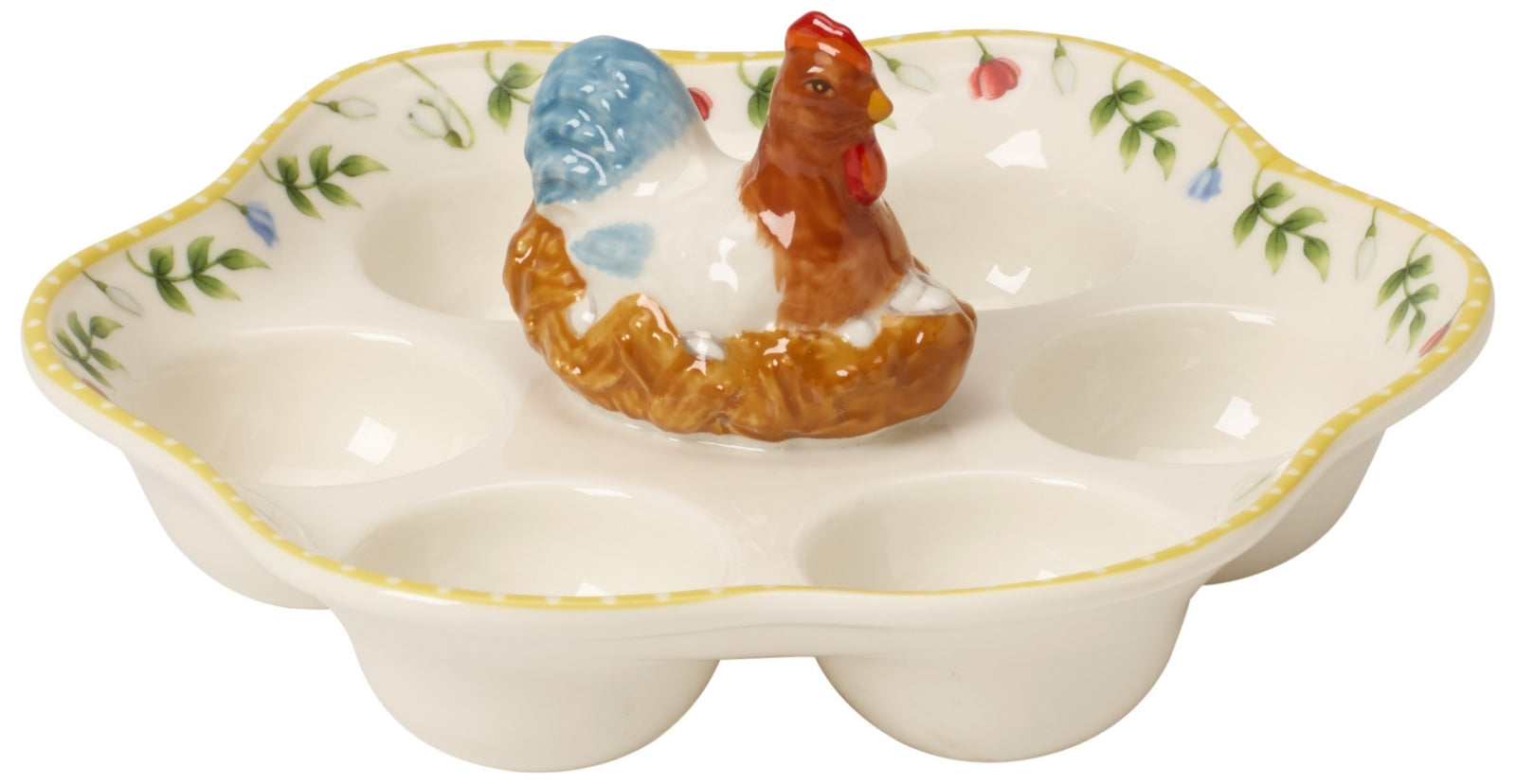 Villeroy & Boch Spring Awakening Eierteller Hahn & Henne