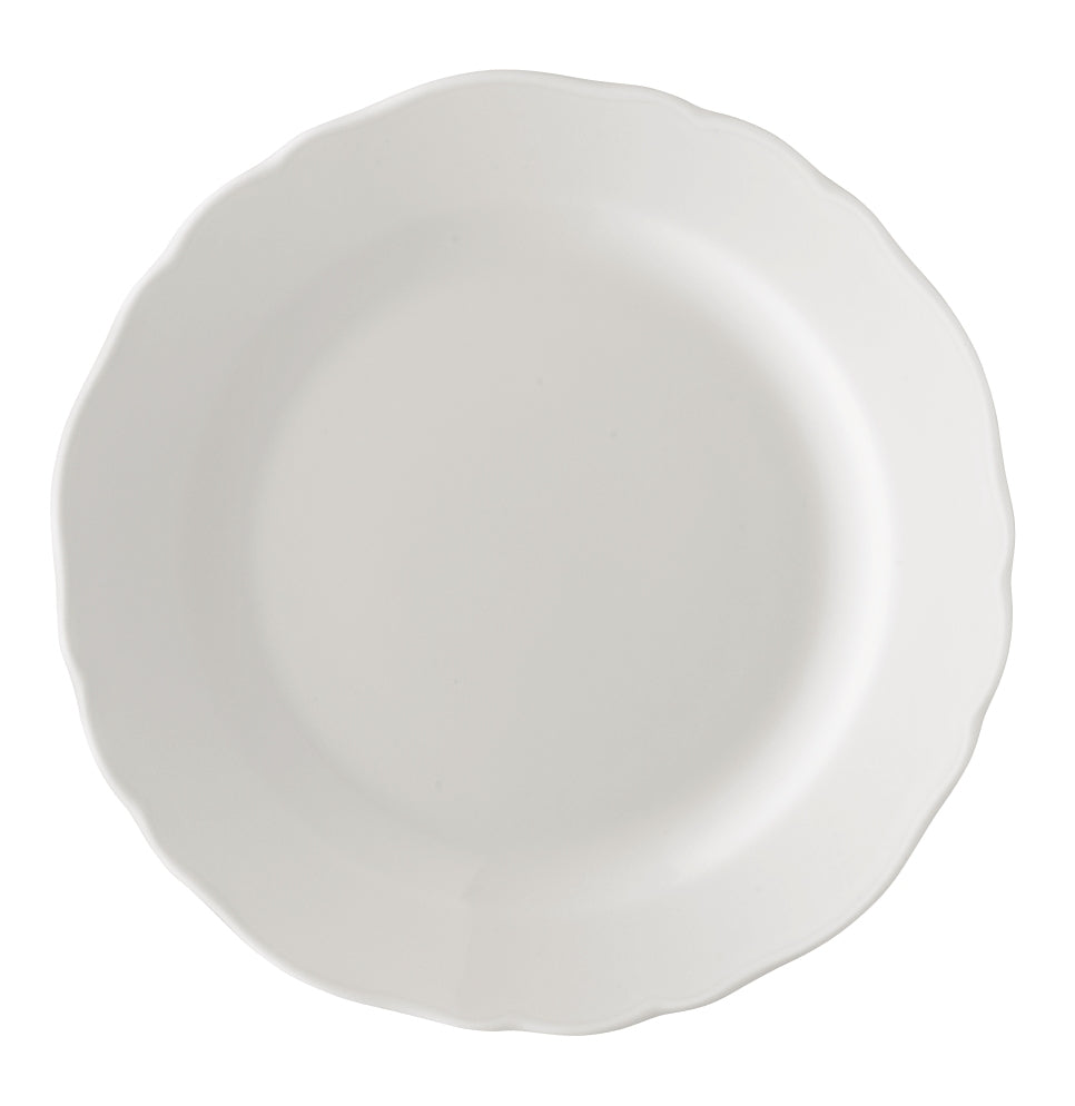 Hutschenreuther Maria Theresia Weiss Frühstücksteller 21 cm Fahne