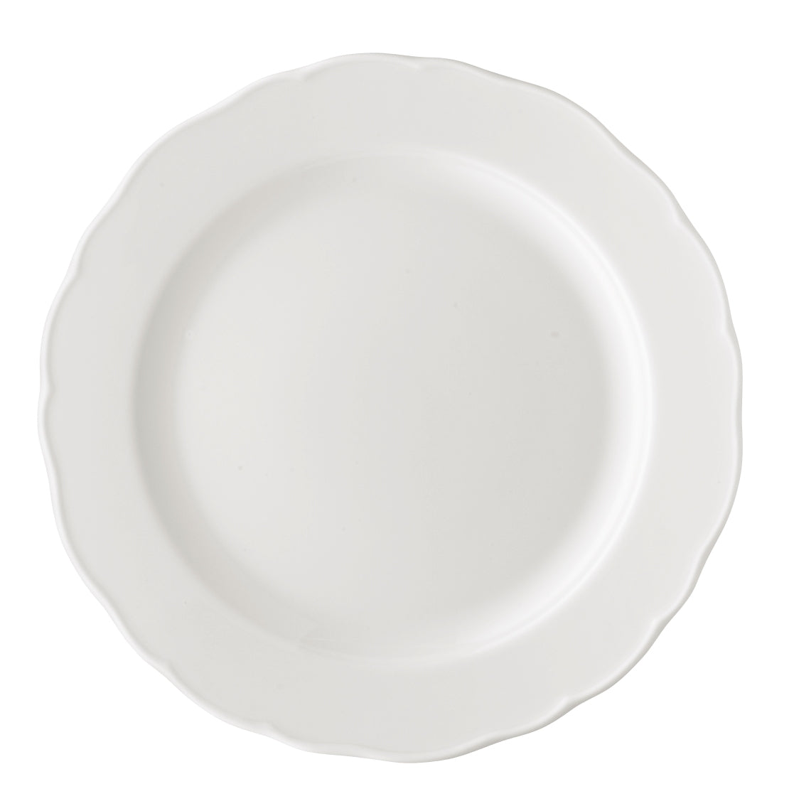 Hutschenreuther Maria Theresia Weiss Speiseteller 27 cm Fahne
