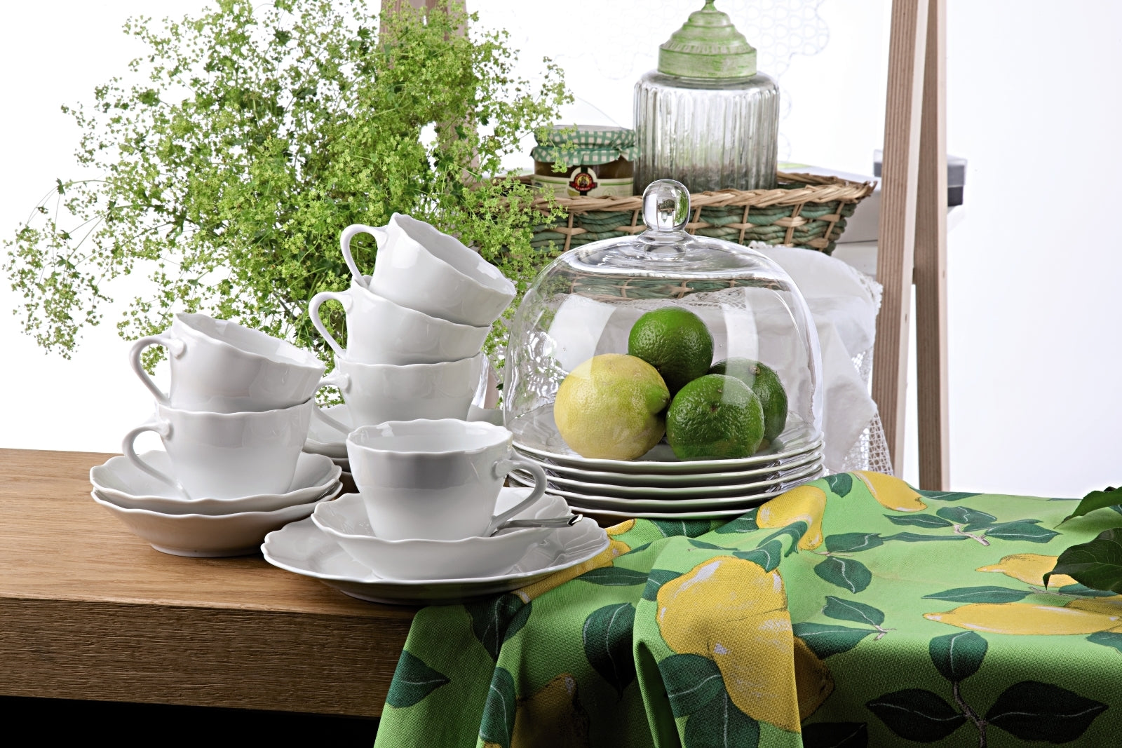 Hutschenreuther Maria Theresia Weiss Kaffeetasse 2tlg. - Produktbild 4