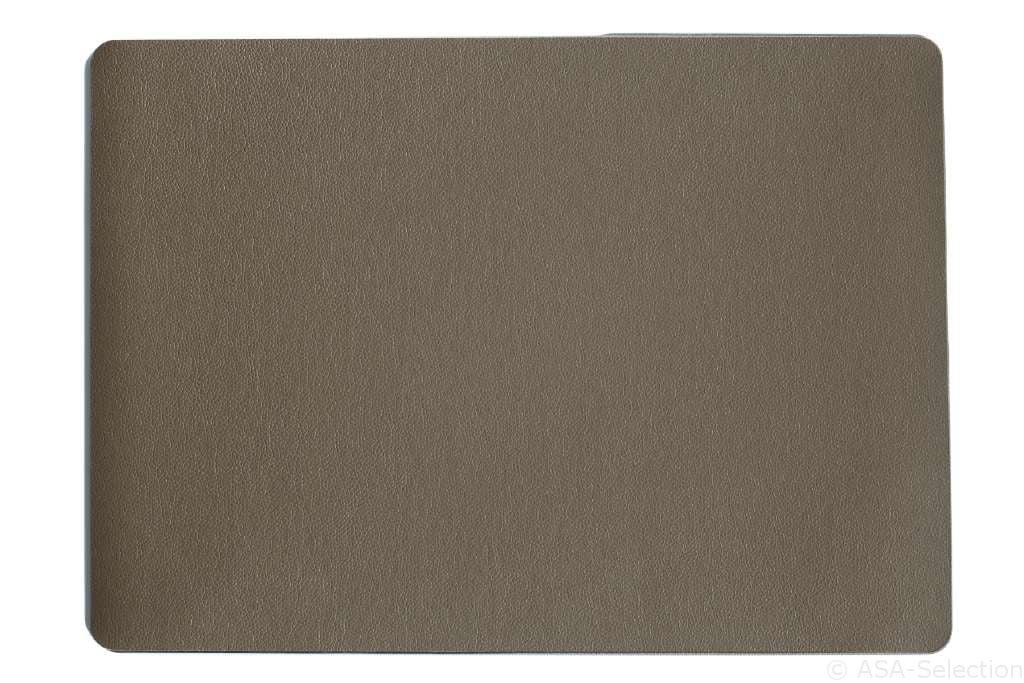ASA Tischset Lederoptik braun 46x33cm Set6 - Produktbild 2