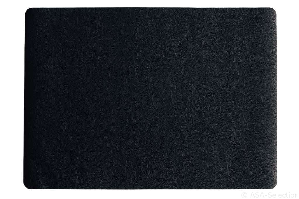 ASA Tischset Lederoptik schwarz 46x33cm Set6 - Produktbild 2