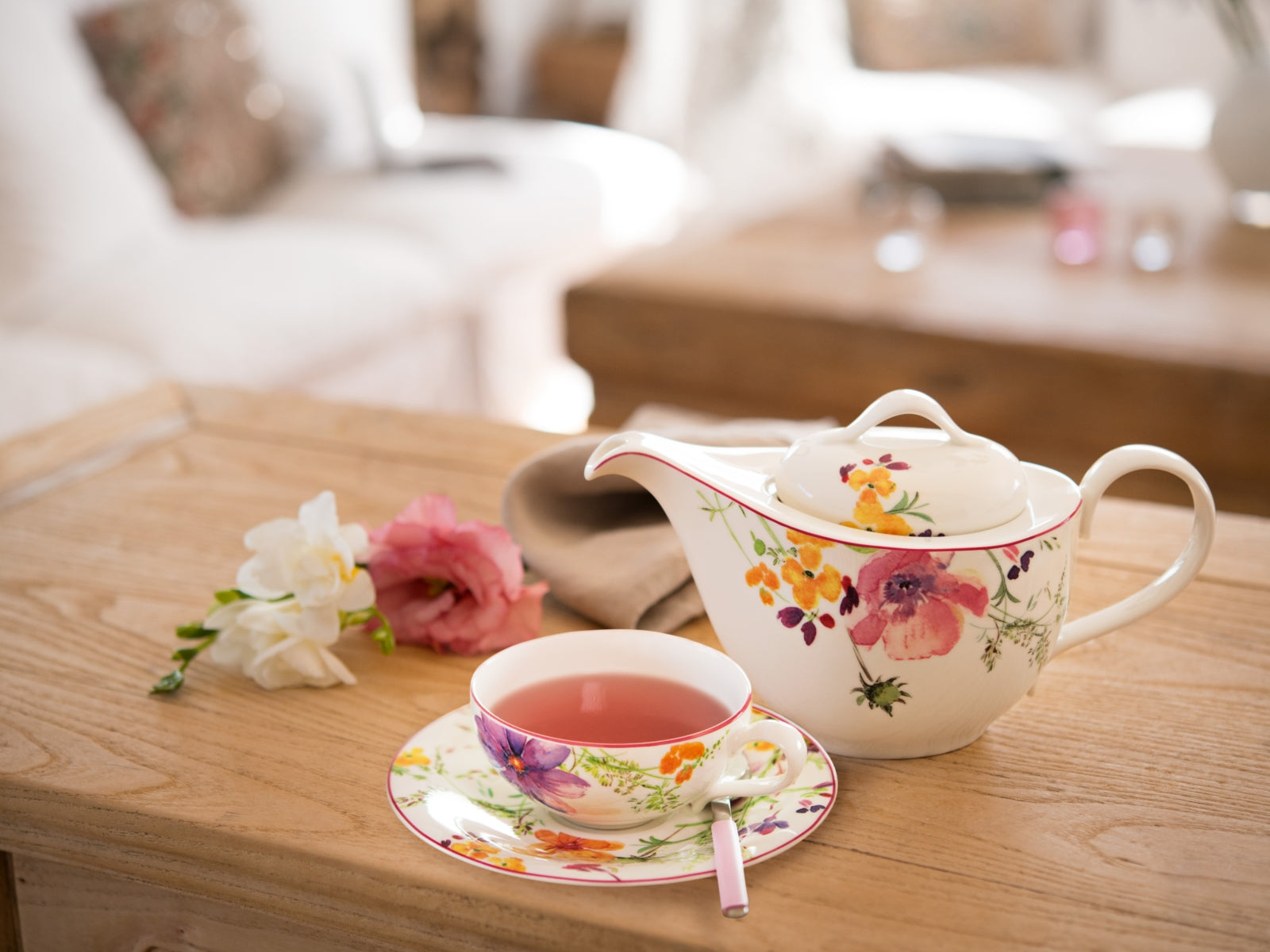 Villeroy & Boch Mariefleur Tea Teekanne 2 Personen 0,62 l - Produktbild 2