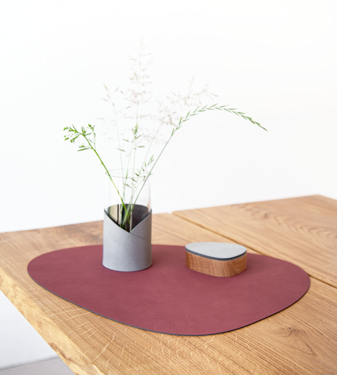 LIND DNA NUPO Tischset Curve L red 37 x 44 cm - Produktbild 4