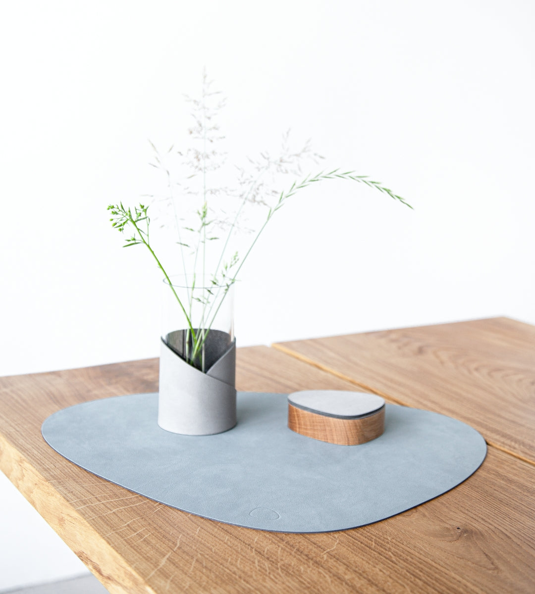 LIND DNA NUPO Tischset Curve L light blue 37 x 44 cm - Produktbild 3