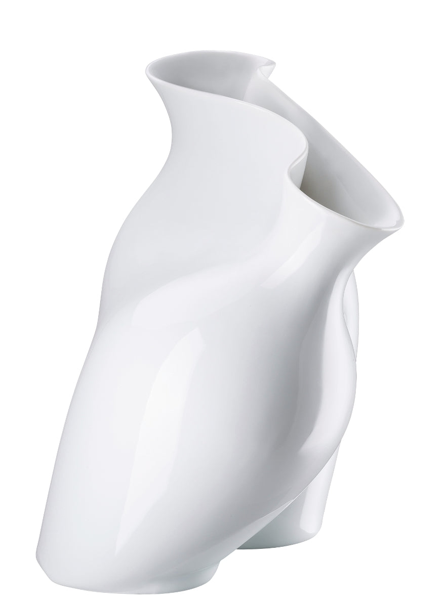 Rosenthal La Chute Weiss Vase 26 cm - Produktbild 1