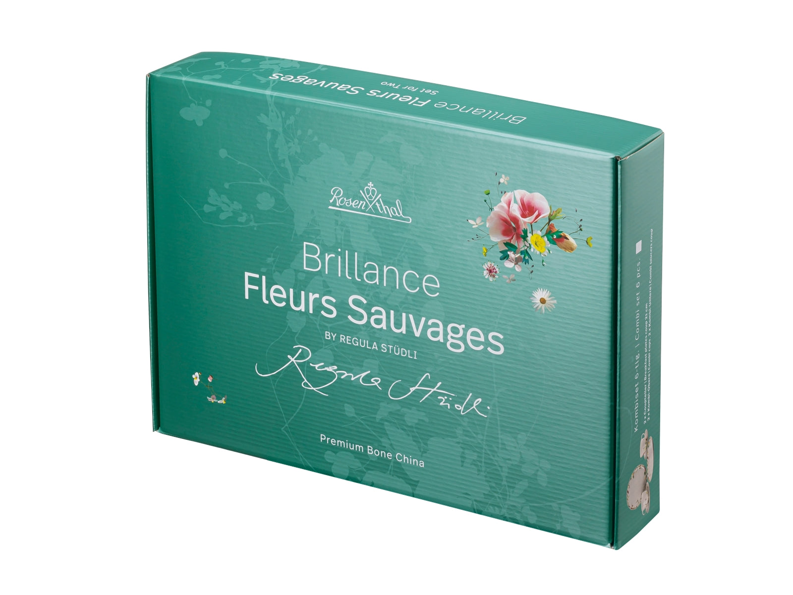 Rosenthal Brillance Fleurs Sauvages Set 6tlg mit Kombitassen - Produktbild 5