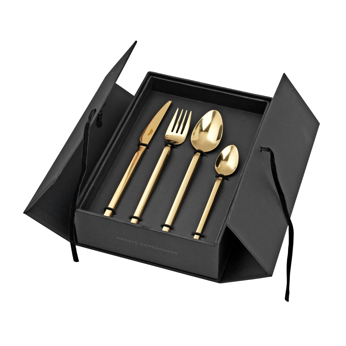 Broste Copenhagen TVIS Besteckset titanium rose gold 16tlg.